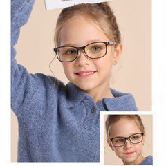 Kids' TR90 Prescription Glasses for Myopia Correction