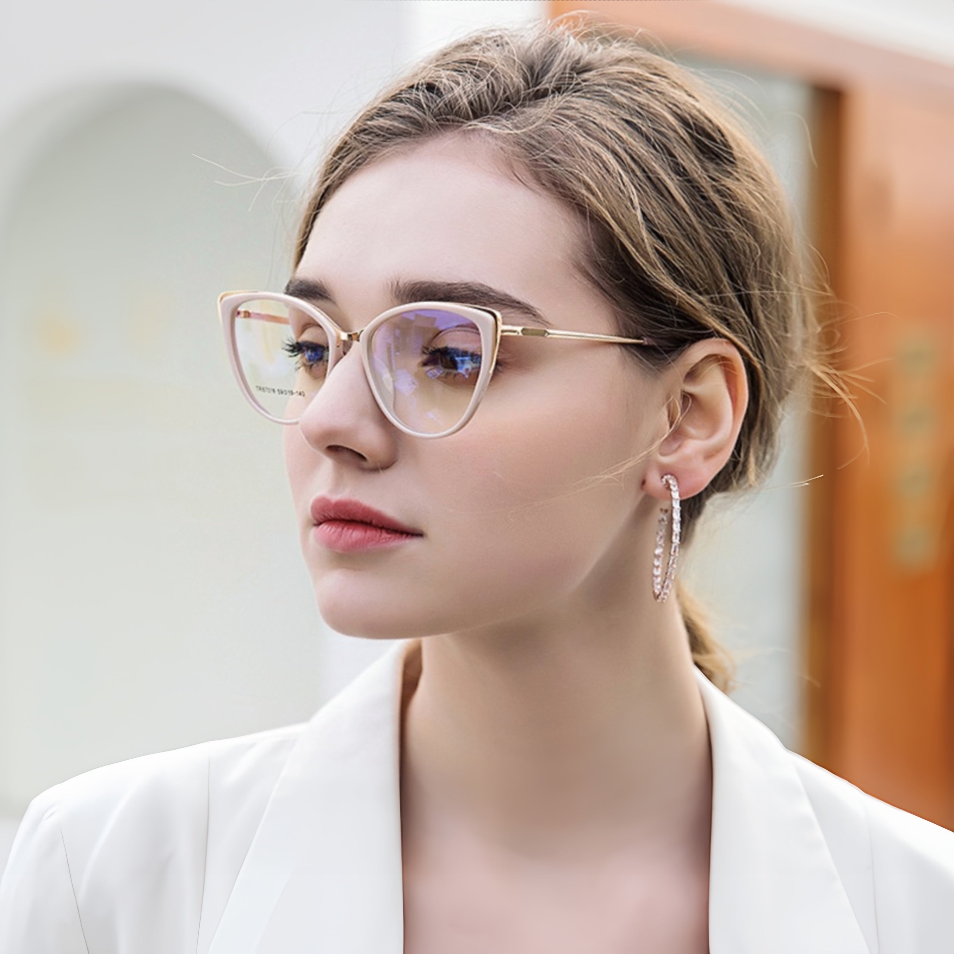 Women's TR90 Retro Cat-Eye Glasses