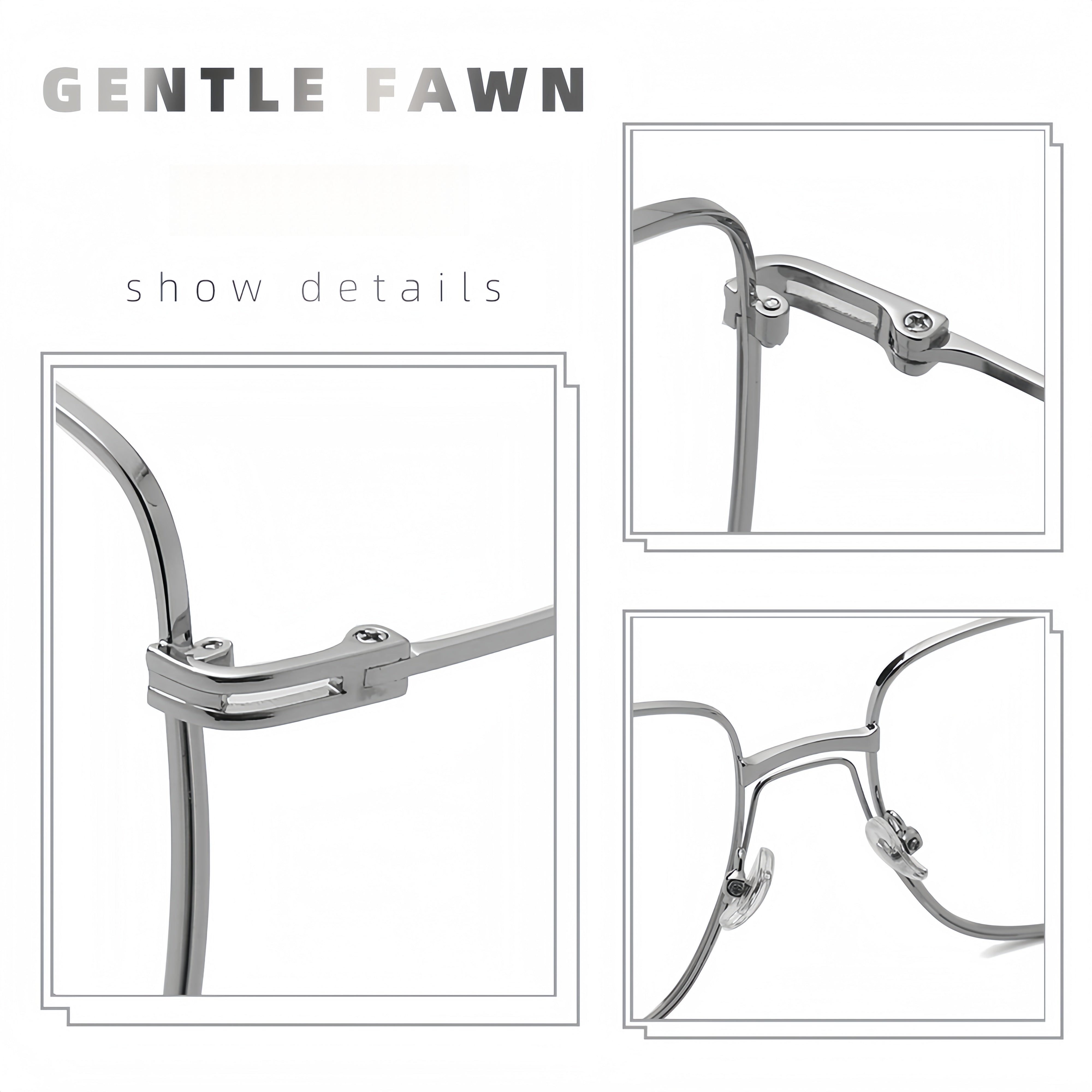 All-Metal Optical Glasses Frames