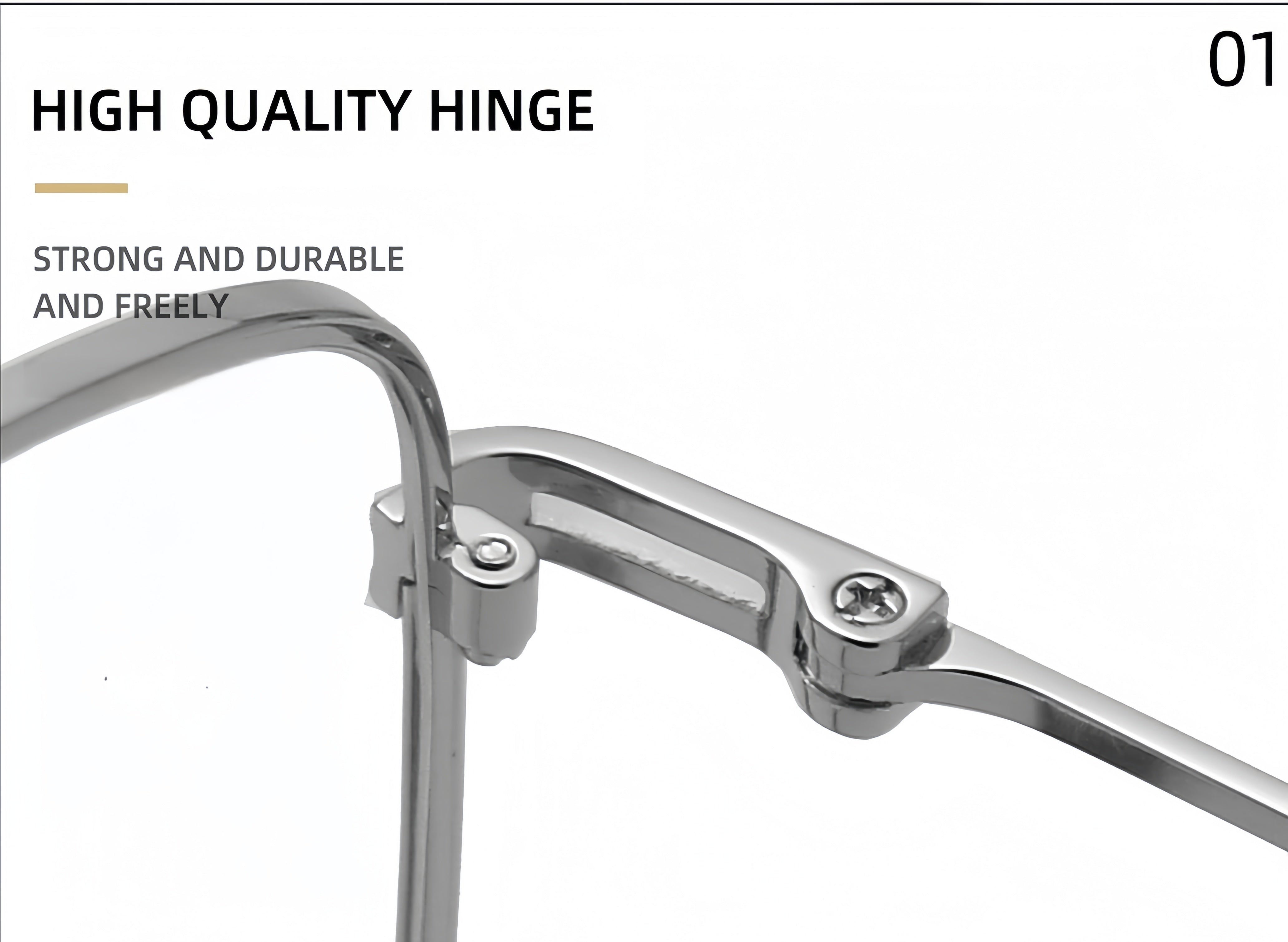 All-Metal Optical Glasses Frames
