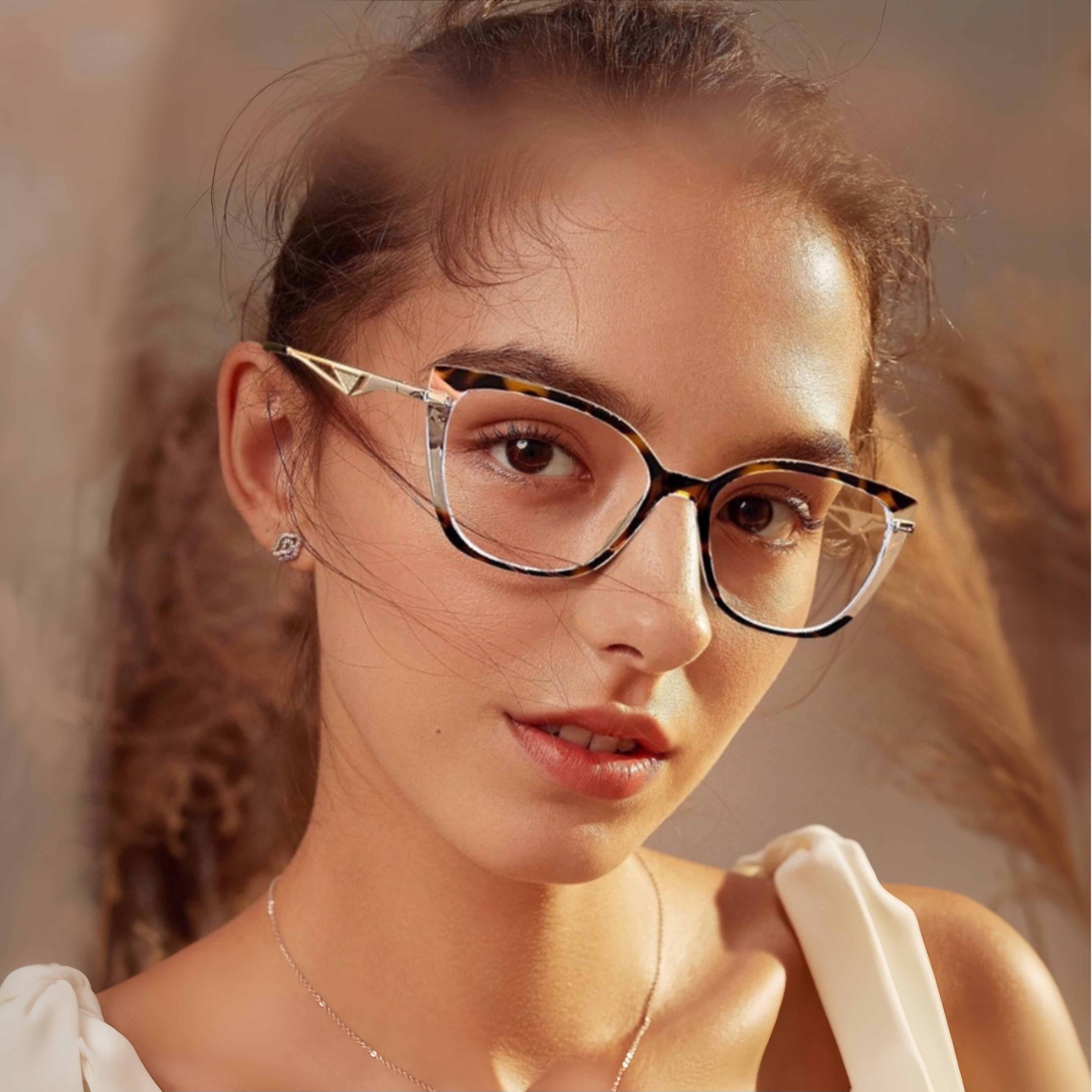 Women's TR90 Square Glasses Frames