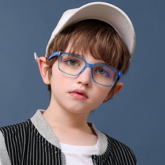 Kids' TR90 Square Prescription Glasses Frame
