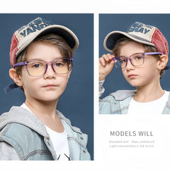 Kids' TR90 Transparent Eyeglass Frames
