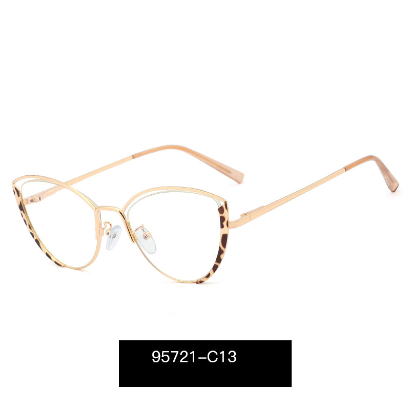 Women's Cat-Eye Metal Glasses Frames