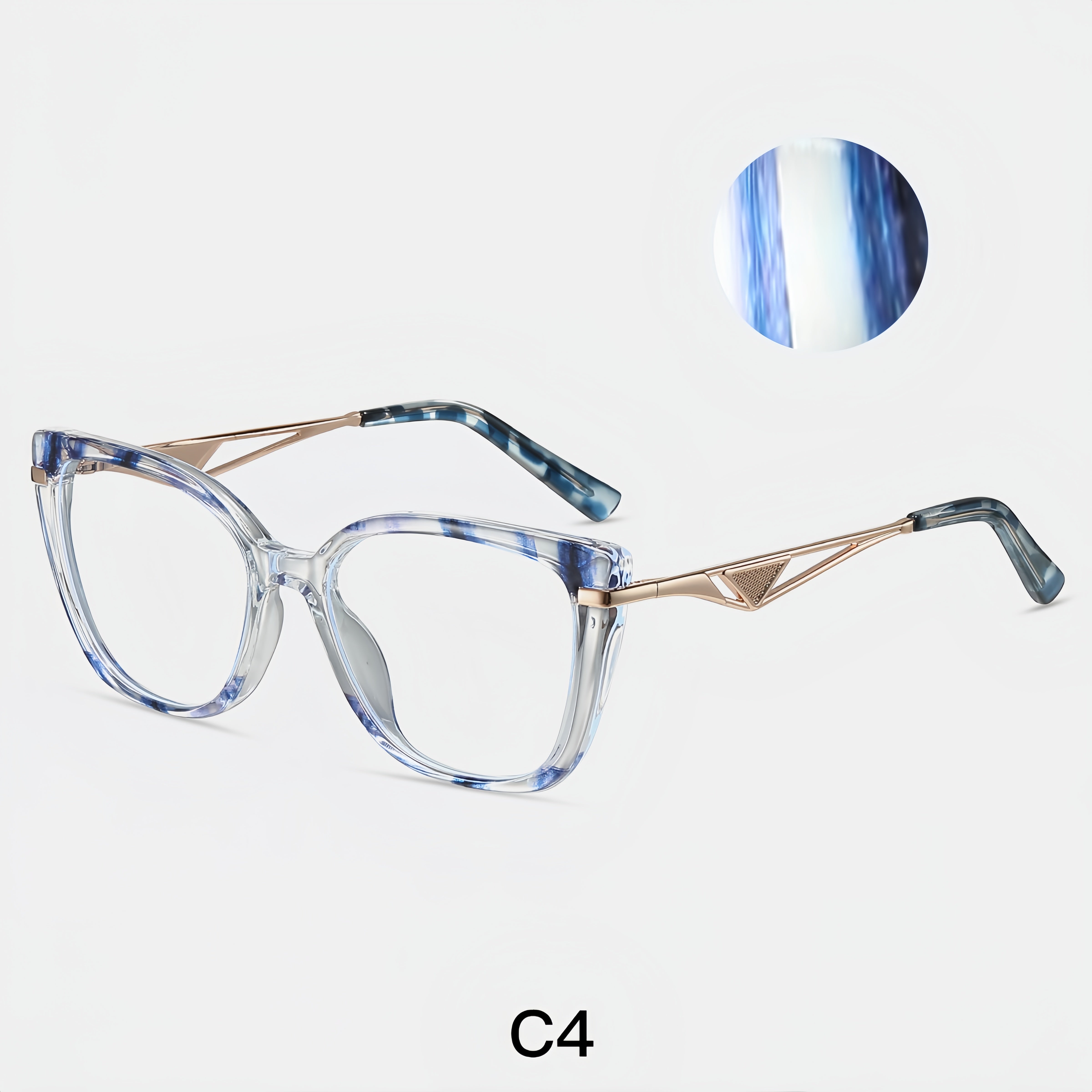 Women's TR90 Square Glasses Frames