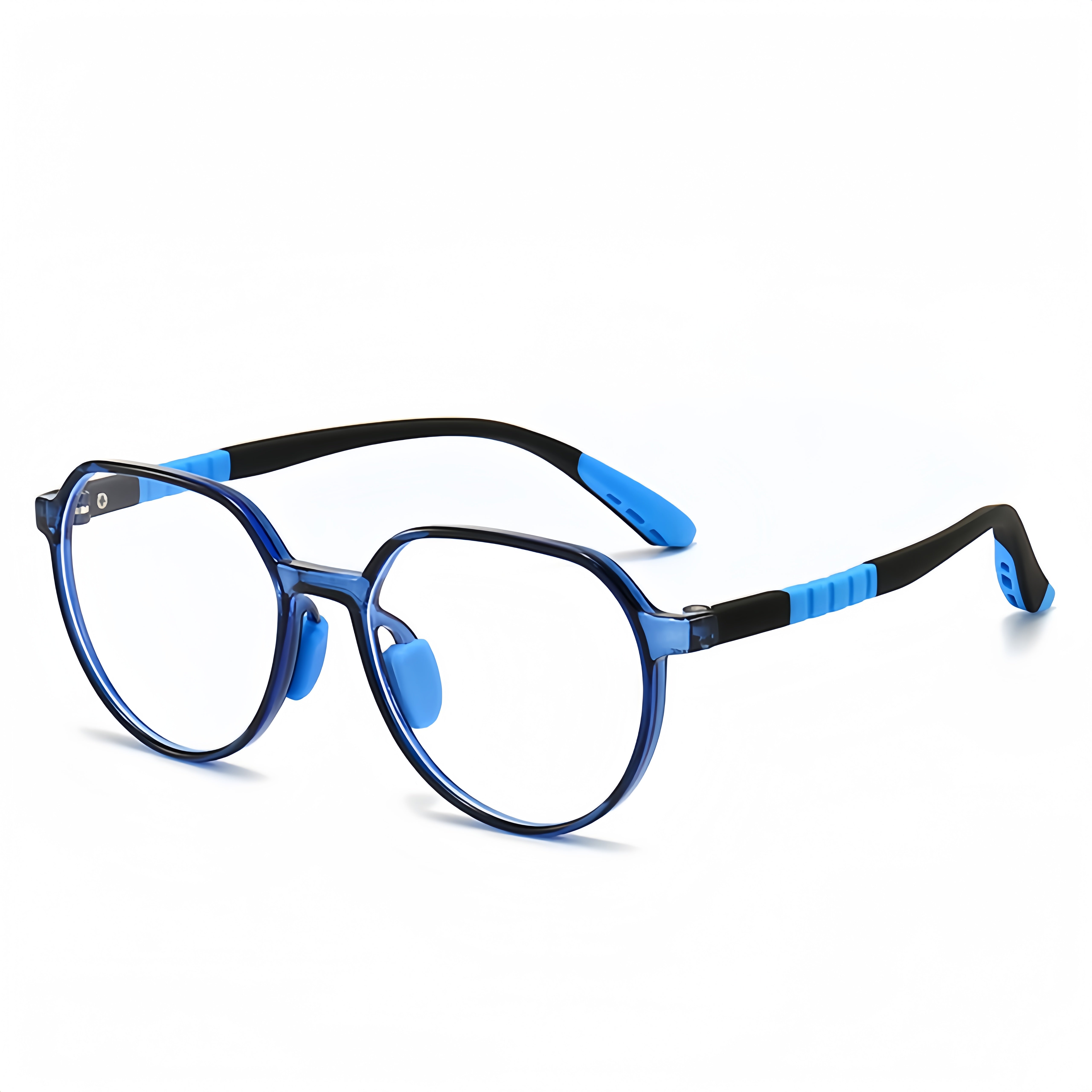 Geometric TR90 Glasses for Teens