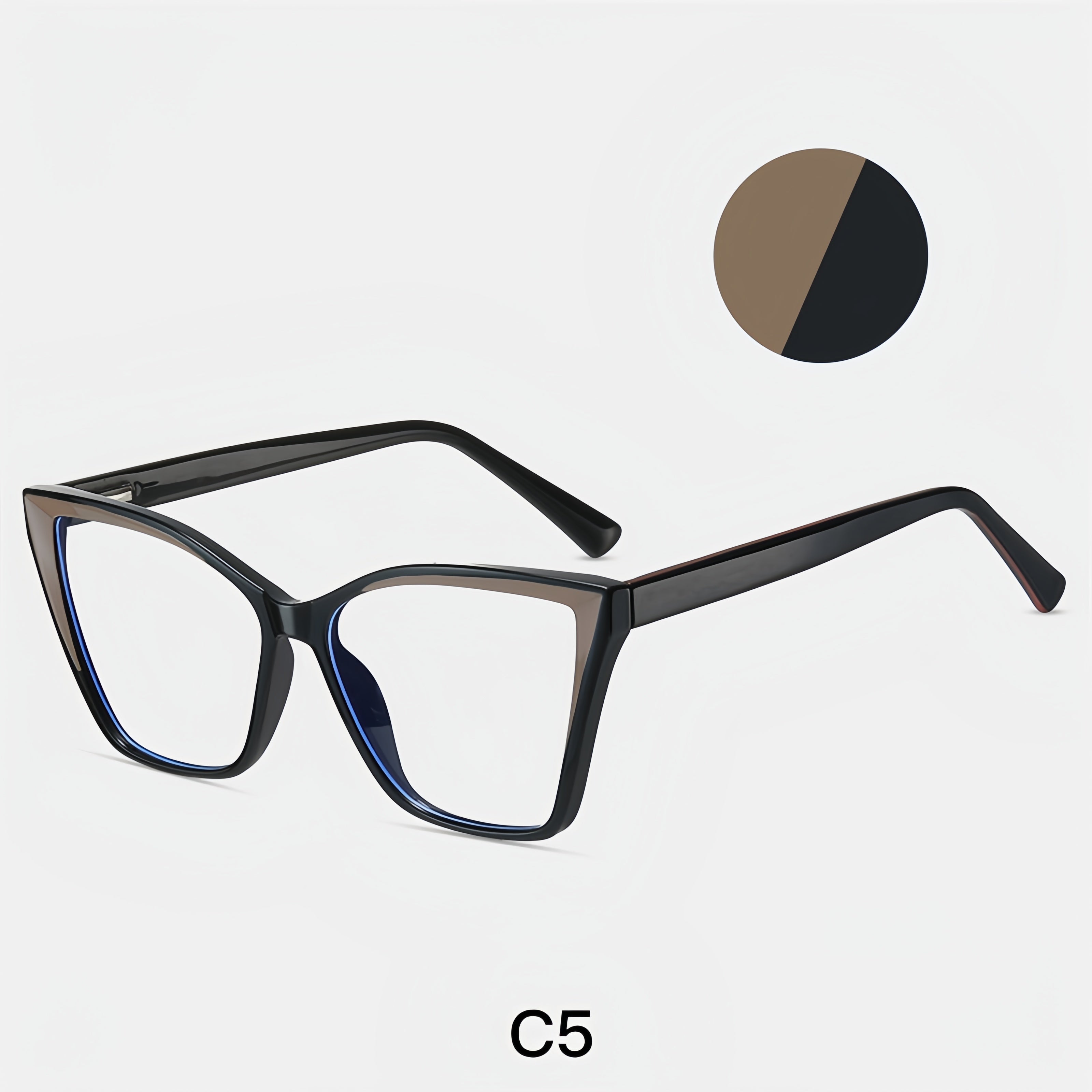Women's TR90 Square Prescription Glasses