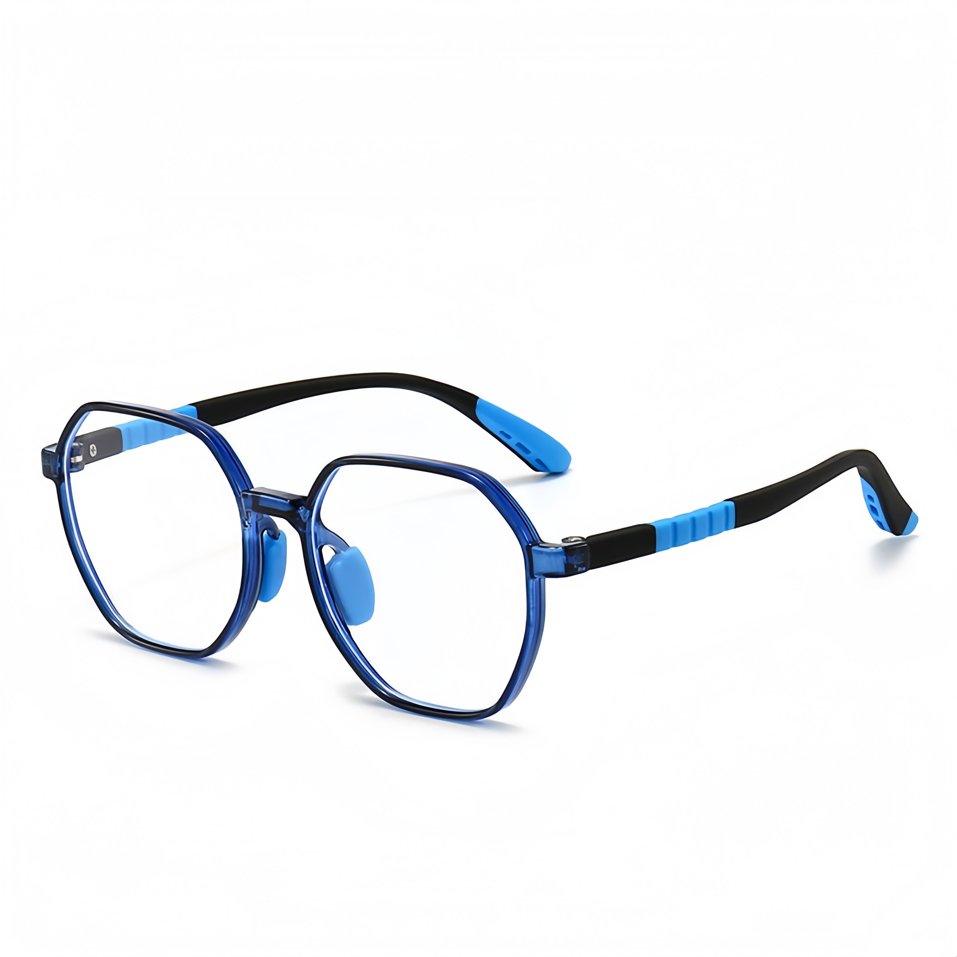 Polygonal TR90 Eyeglass Frame for Students