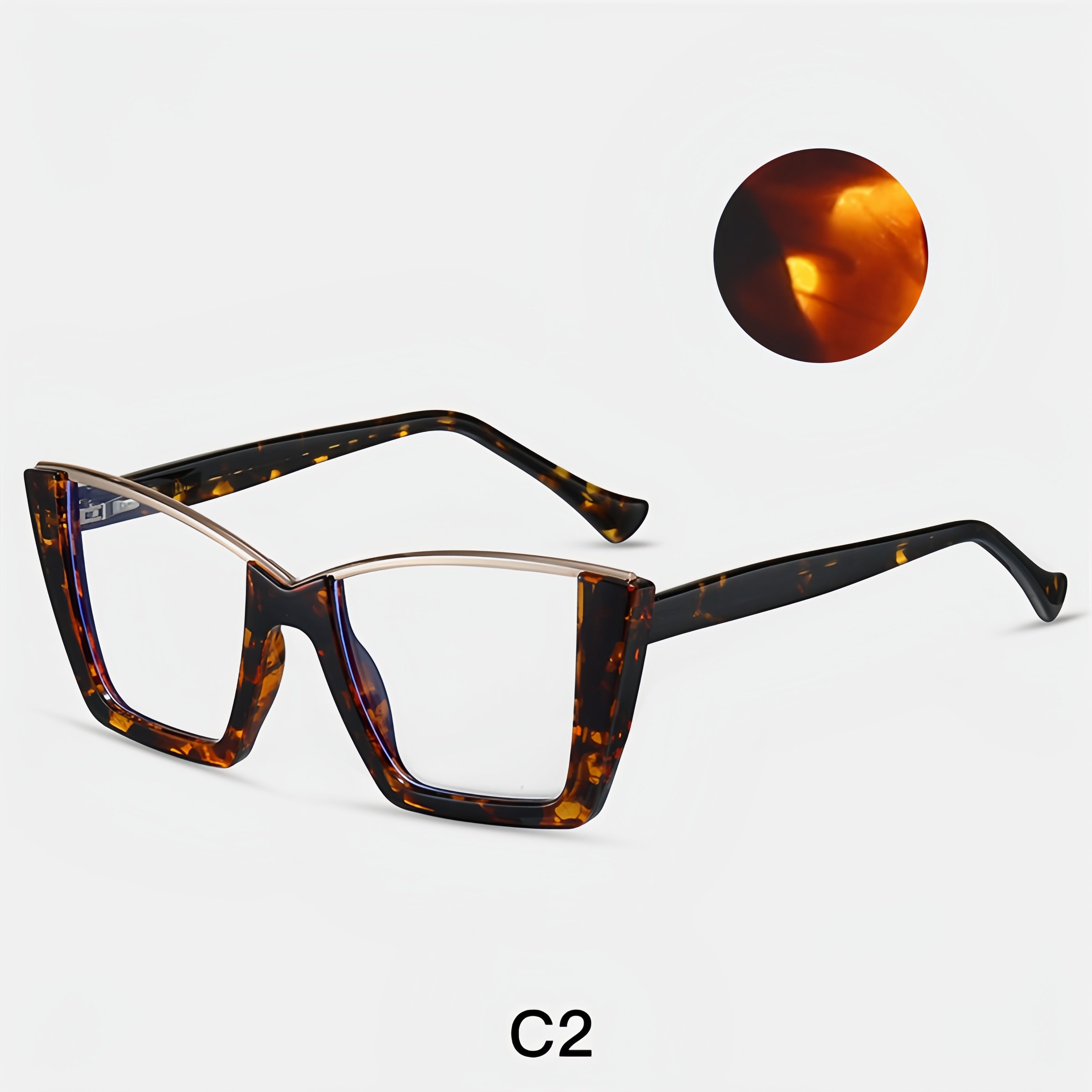 Women's Square TR90 Glasses Frames