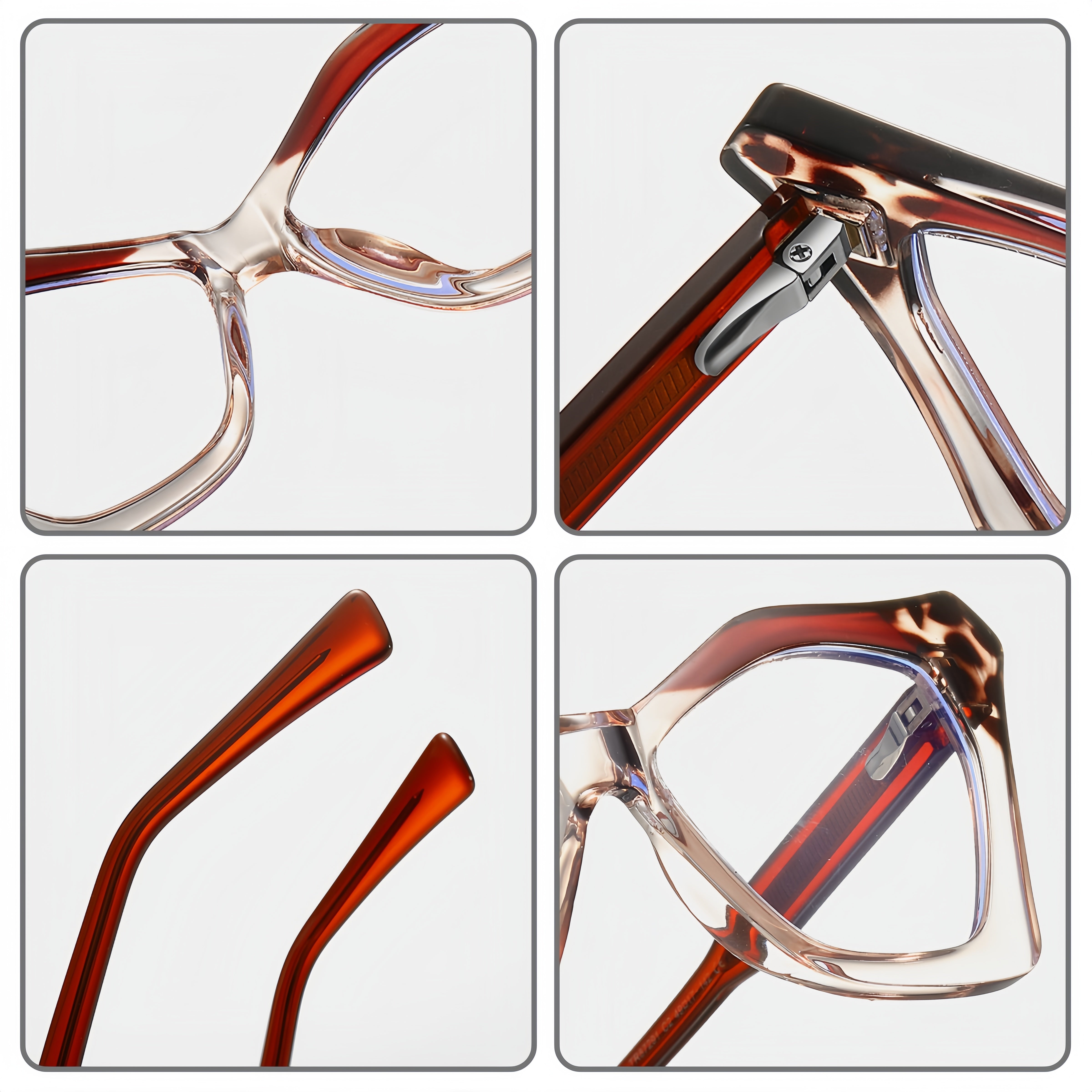 Women's TR90 Square Eyeglass Frames