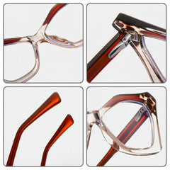 Women's TR90 Square Eyeglass Frames