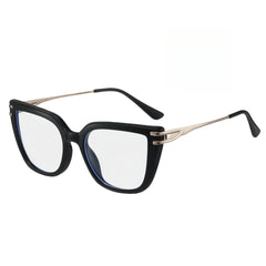 Women's TR90 & Metal Square Eyeglass Frames