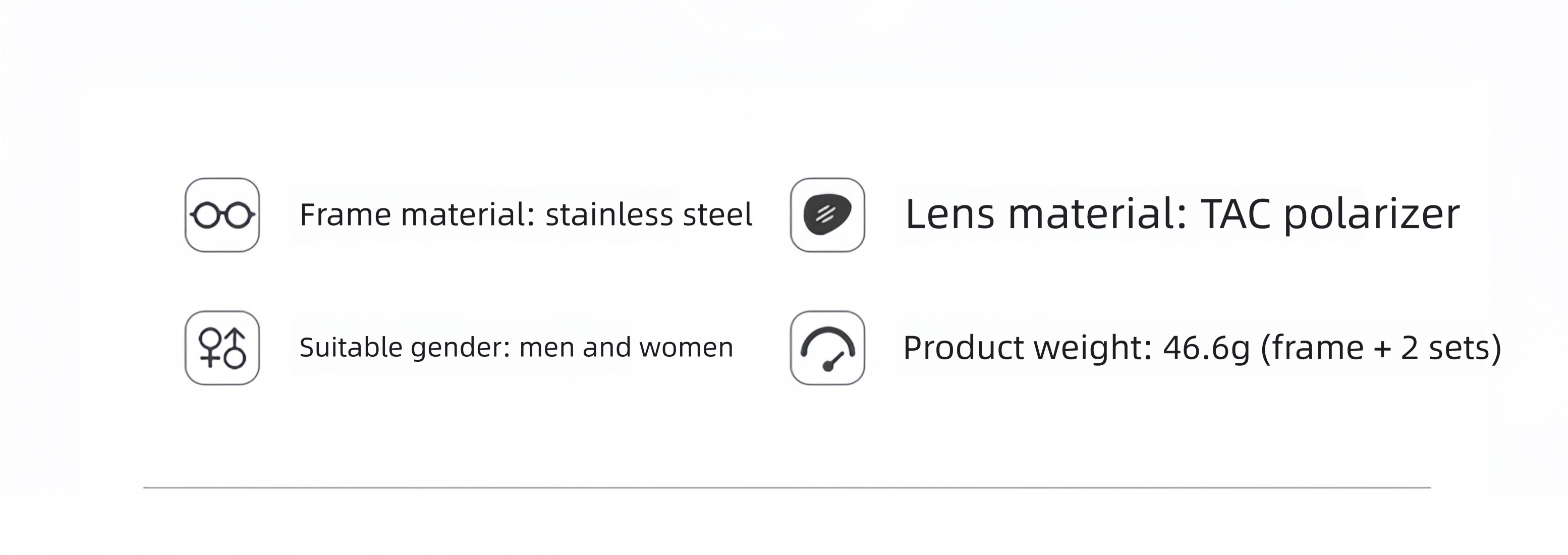 Magnetically Clipped RX Frame + Sunlenses