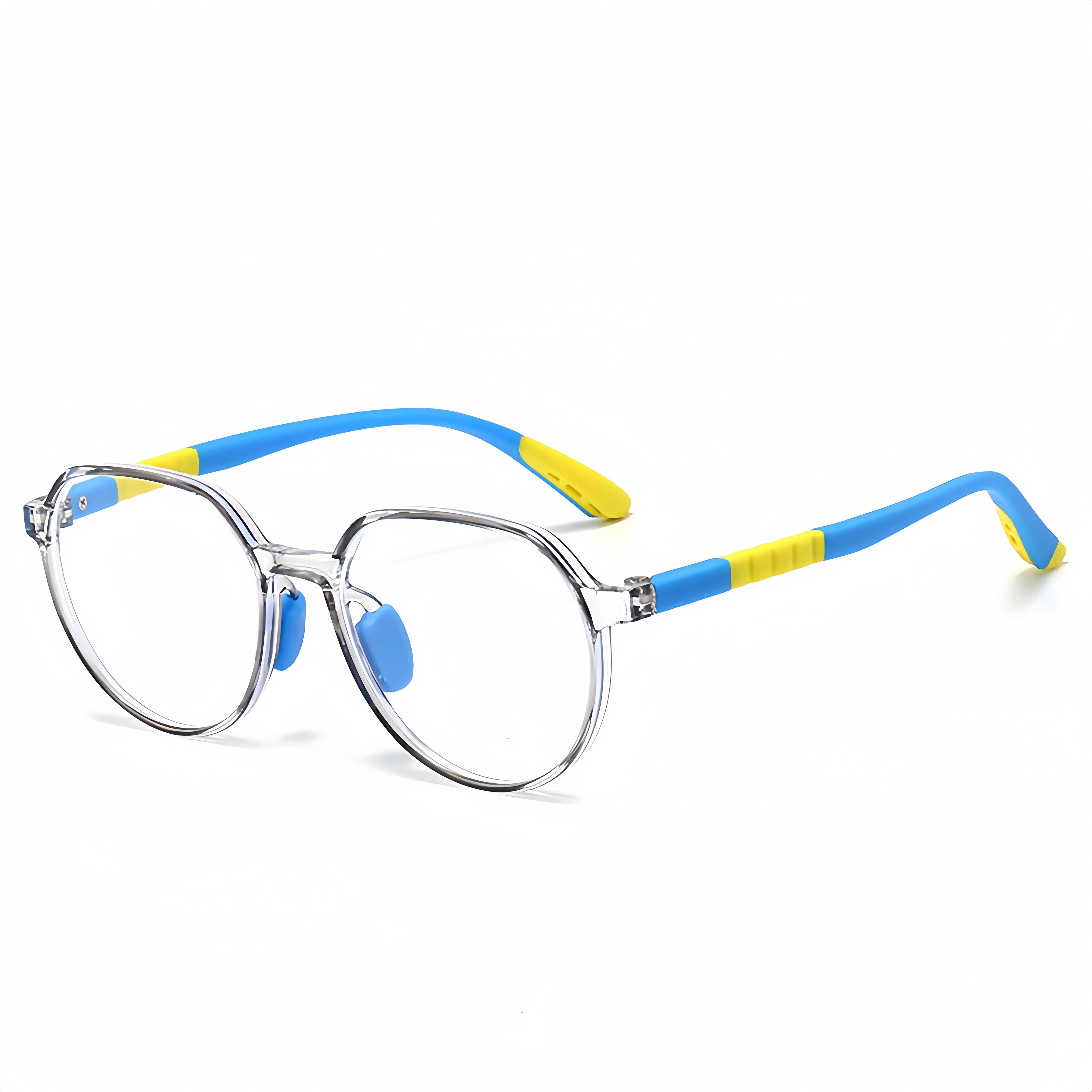 Geometric TR90 Glasses for Teens