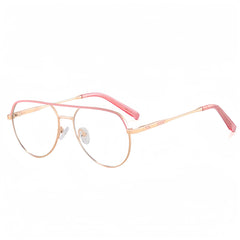 Modern Thin Metal Eyeglass Frames