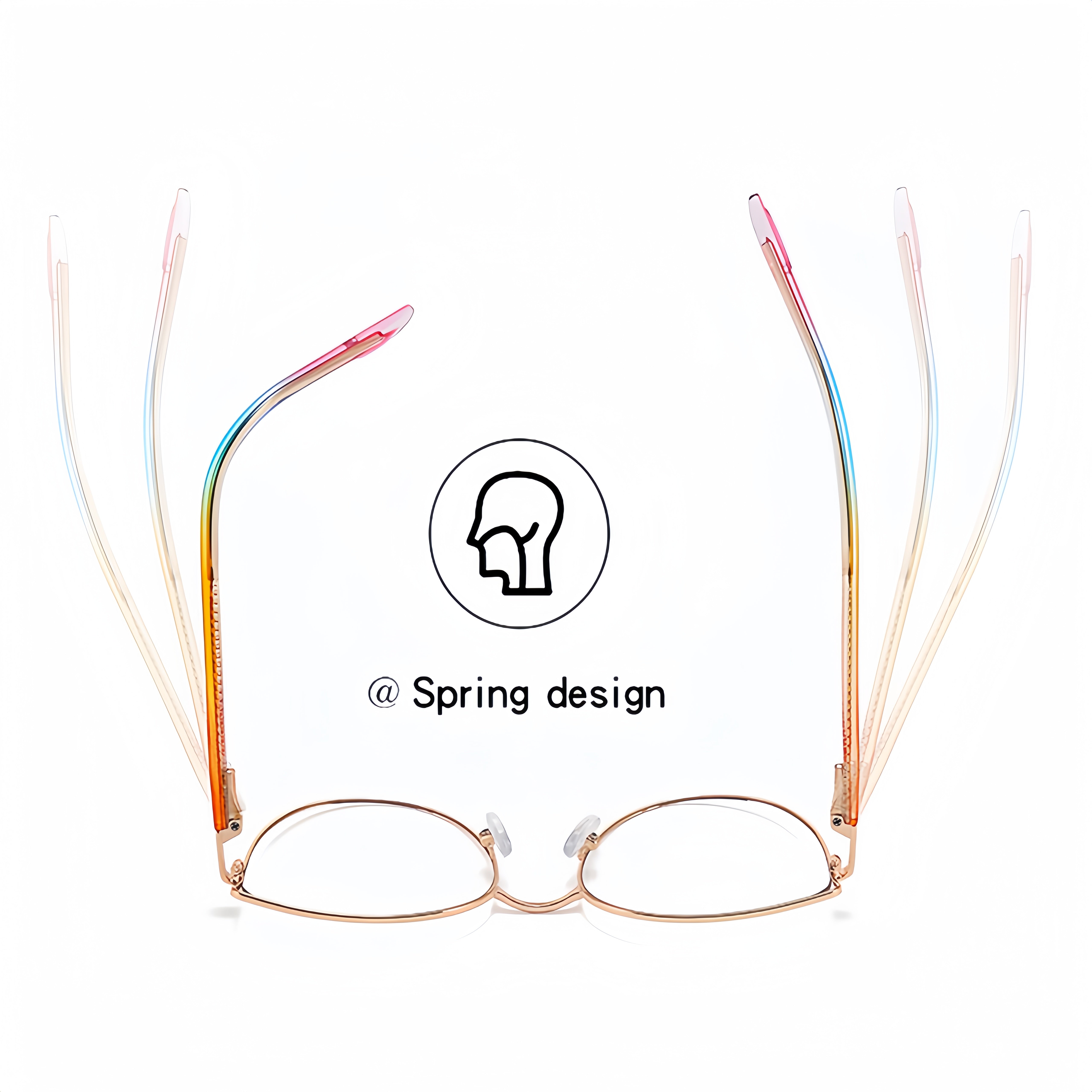 Metal Cat-Eye Prescription-Ready Optical Frames