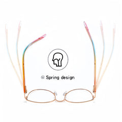 Metal Cat-Eye Prescription-Ready Optical Frames
