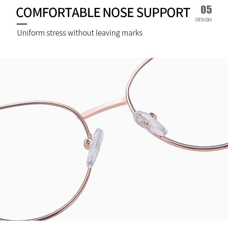 Women's Metal Cat-Eye Glasses Frames