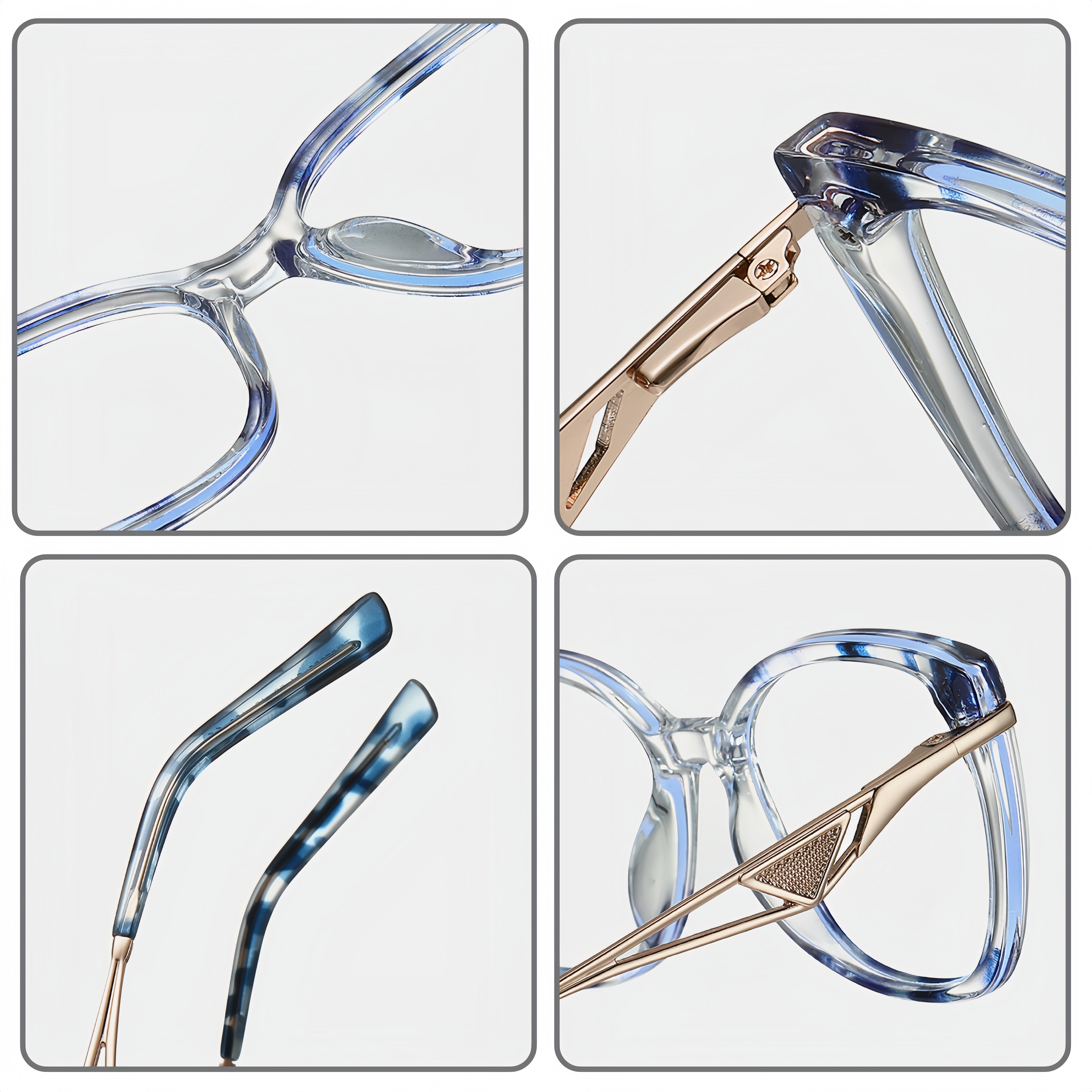 Women's TR90 Square Glasses Frames