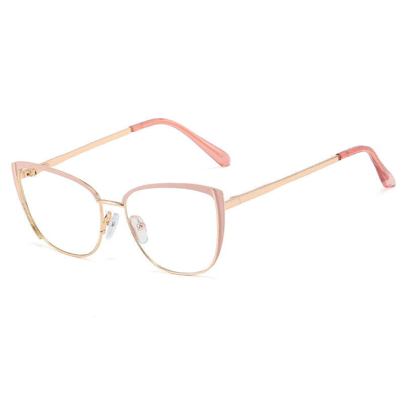 Semi-Metal Fashion Eyeglasses