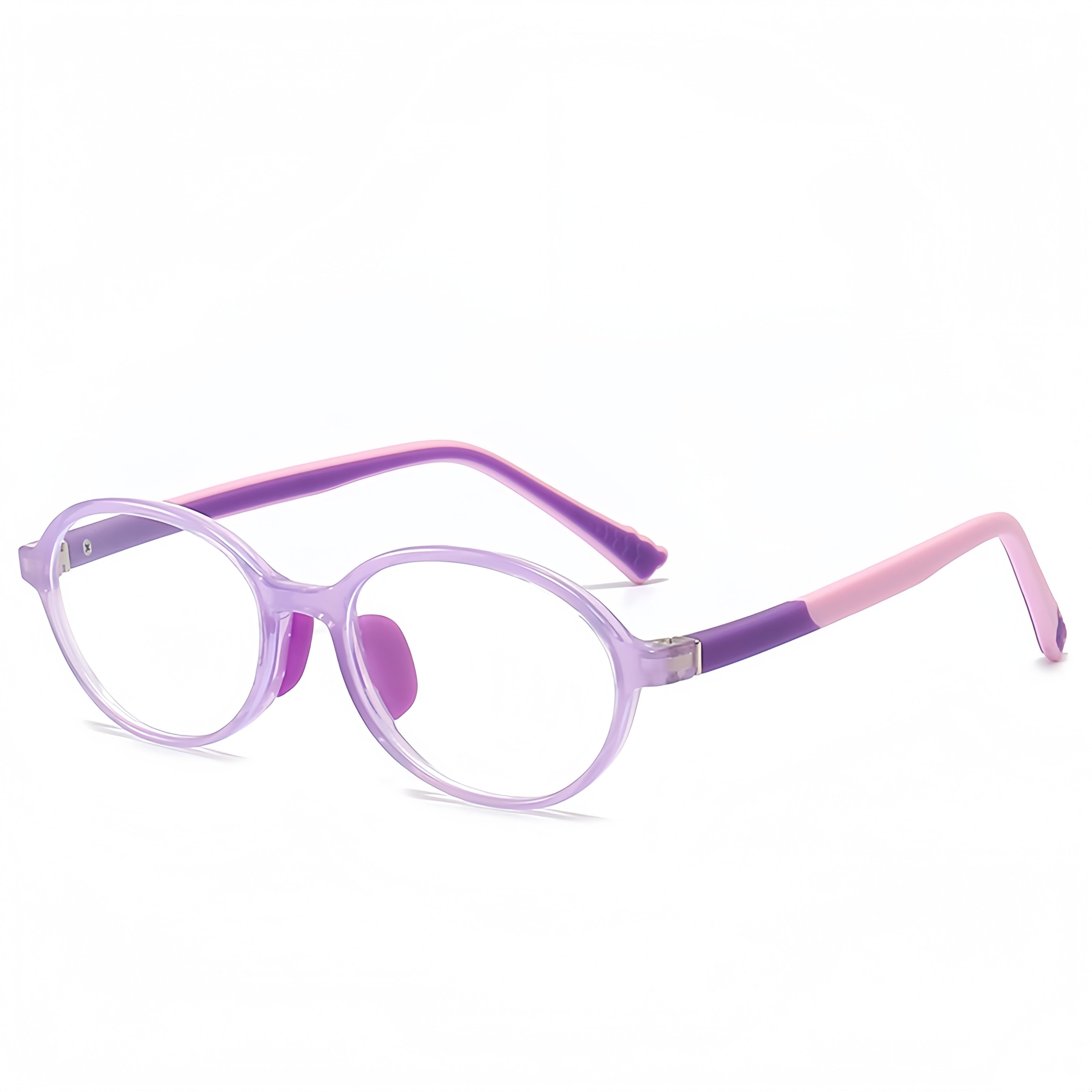 TR90 Oval Eyeglass Frame for Teens