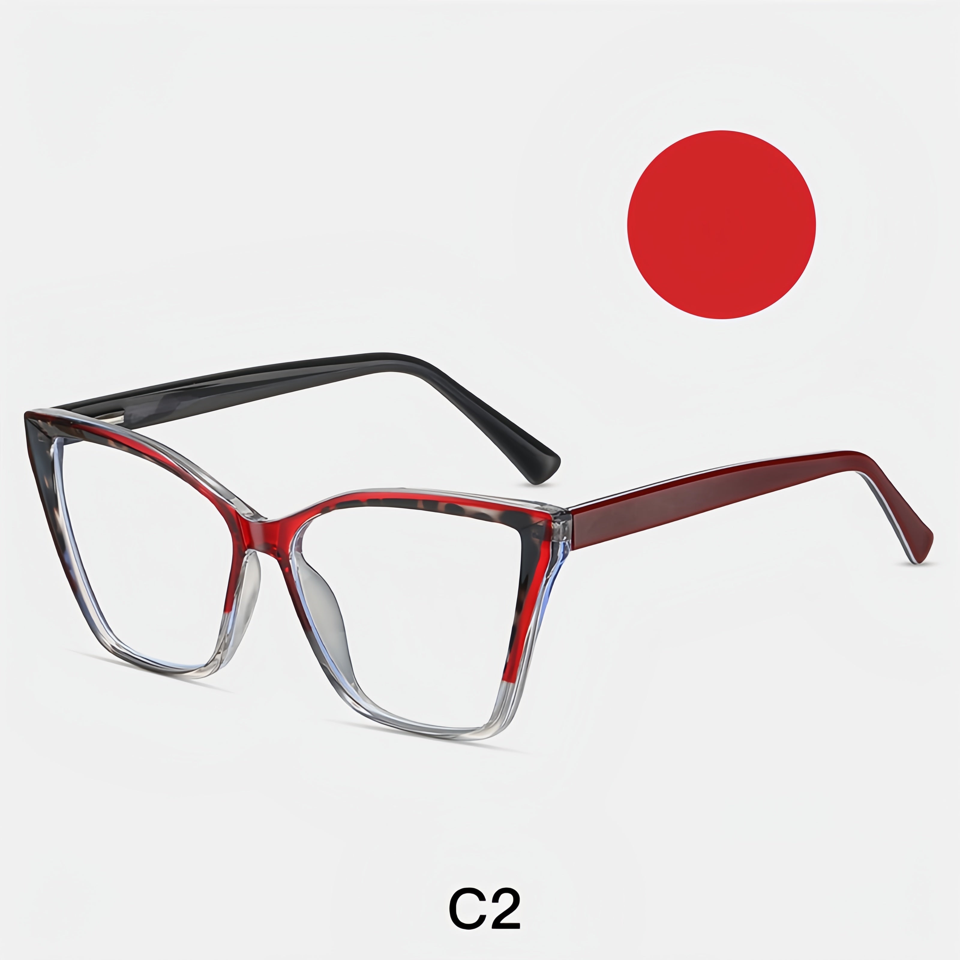 Women's TR90 Square Prescription Glasses