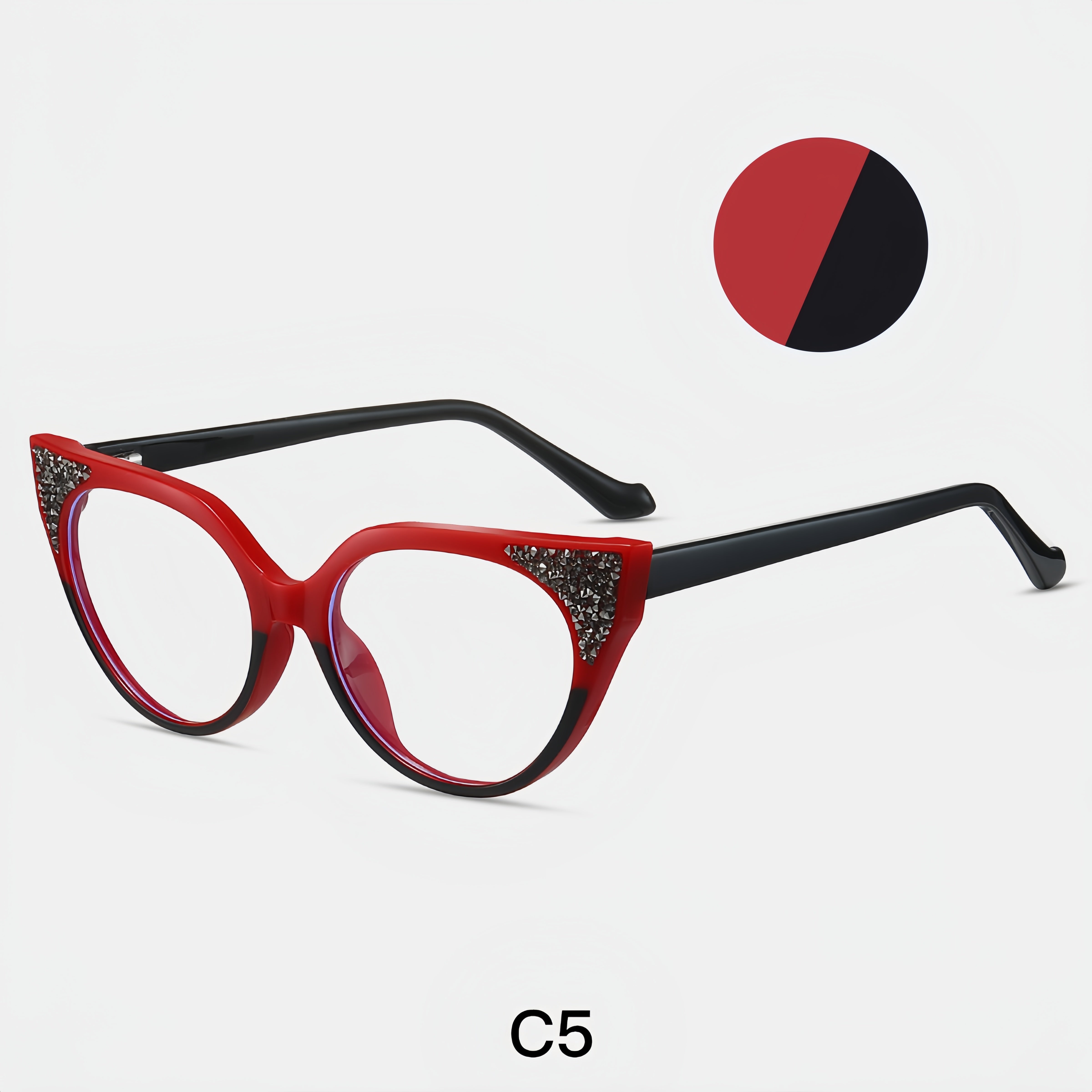 Women's TR90 Cat-Eye Eyeglass Frames
