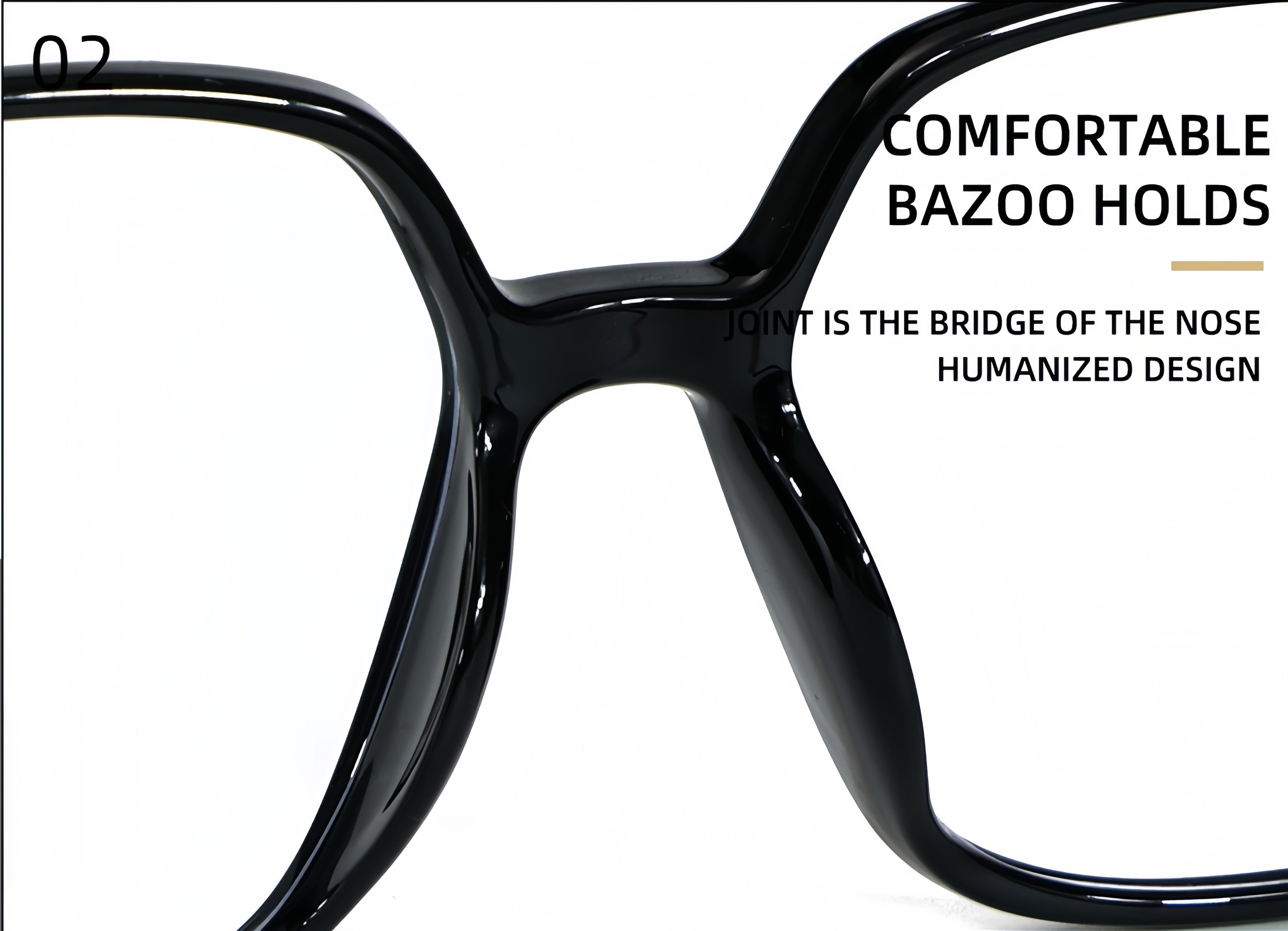TR90 Unisex Oversized Glasses