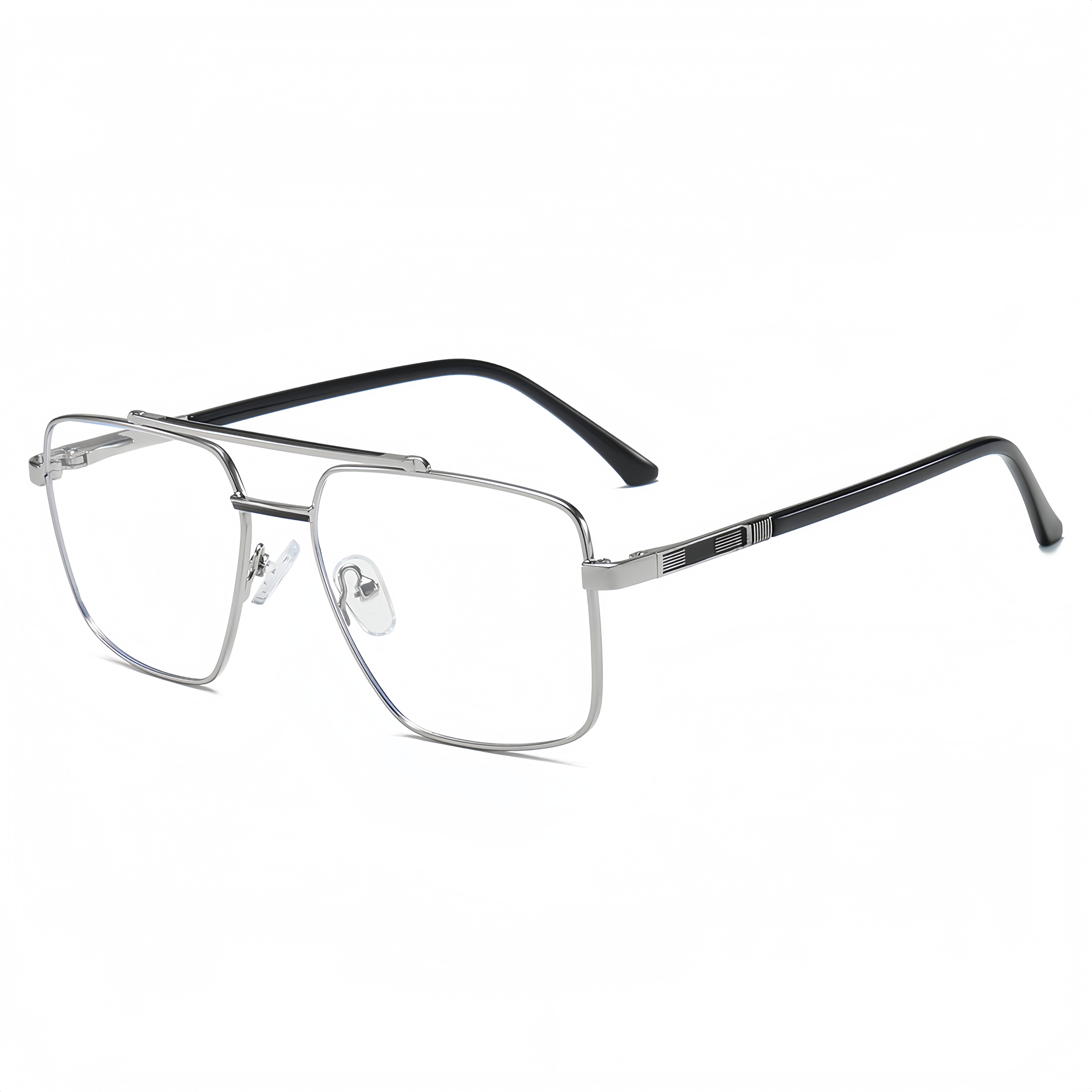 Men's Oversized Metal Glasses Frame