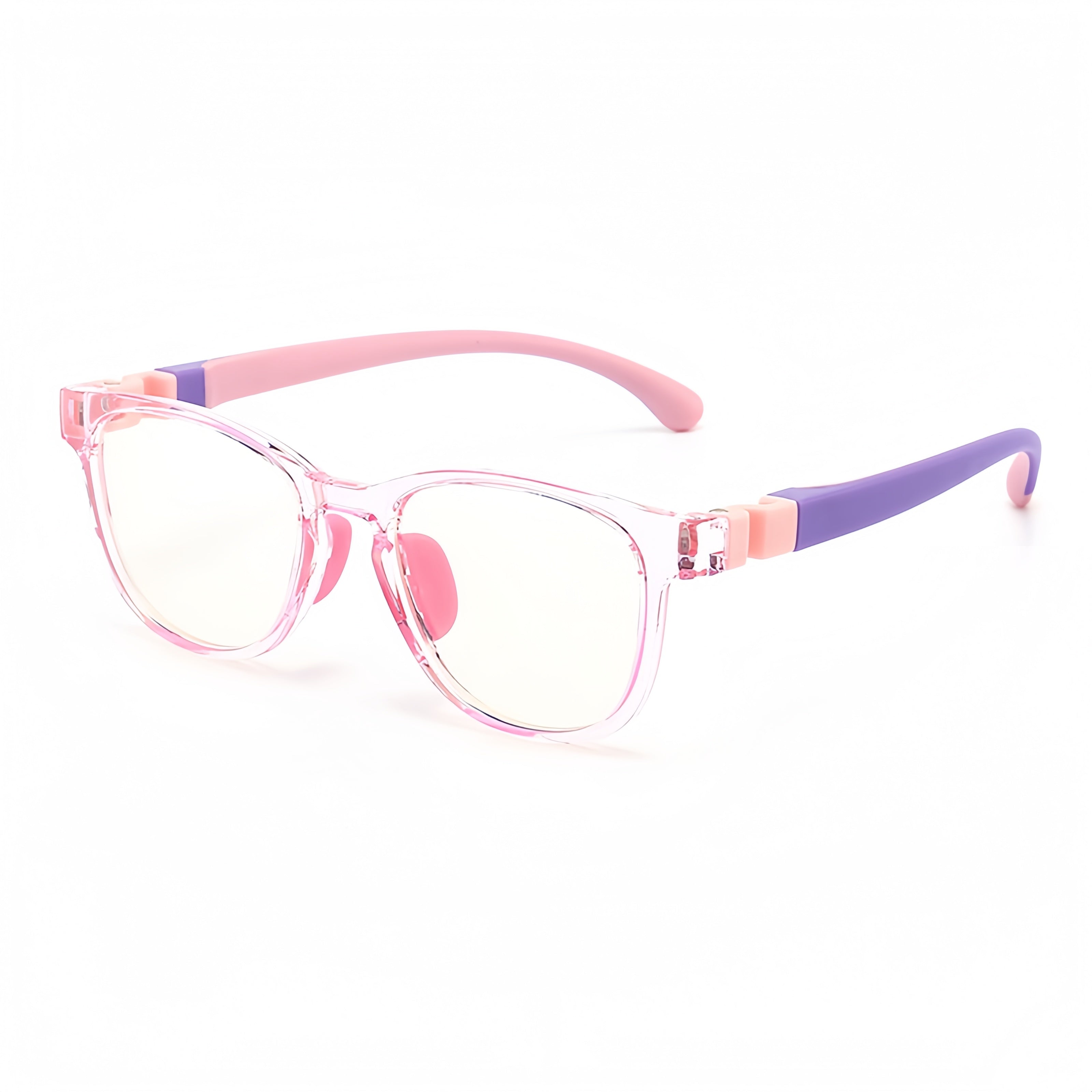 Kids' TR90 Dual-Color Myopia Eyeglass Frames