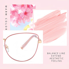 Women's Ultra-Light Metal Glasses Frames