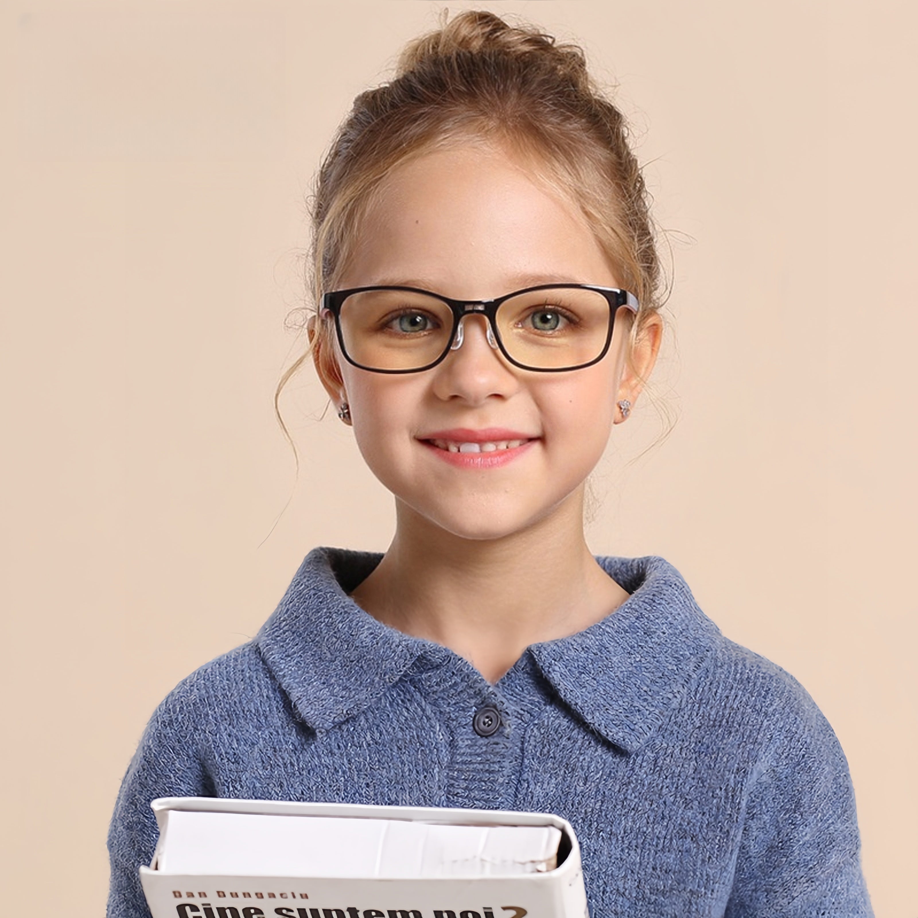 Kids' TR90 Prescription Glasses for Myopia Correction