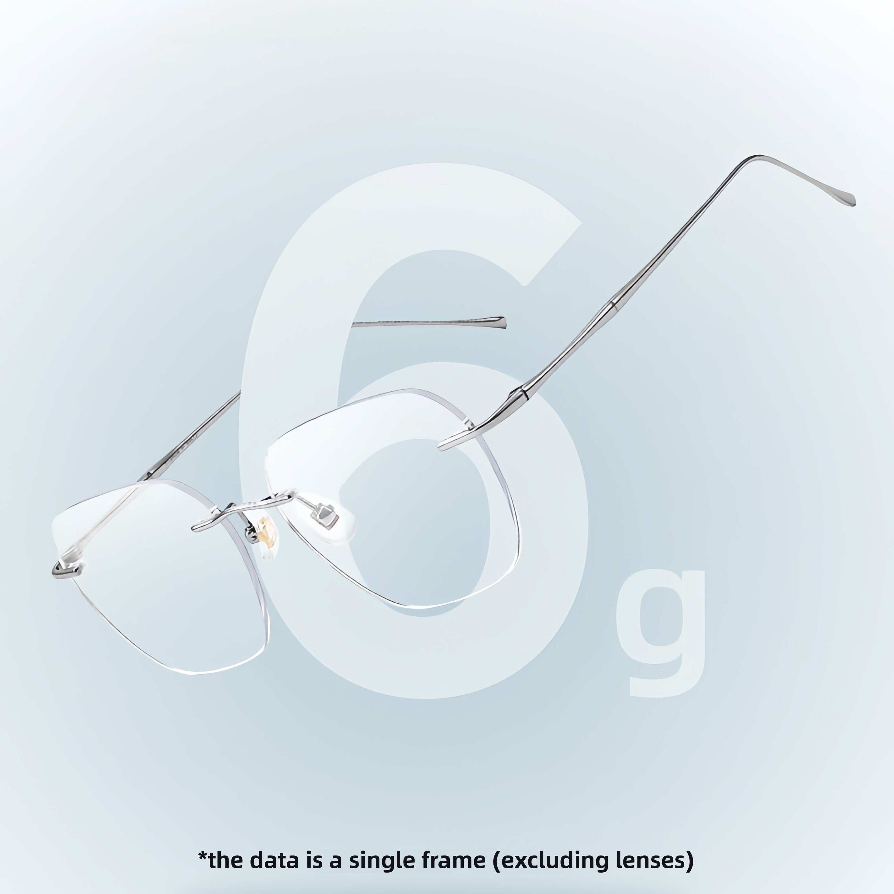 Women's Ultra-Light Pure Titanium Glasses Frame