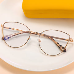 Women's Retro Metal Glasses Frames