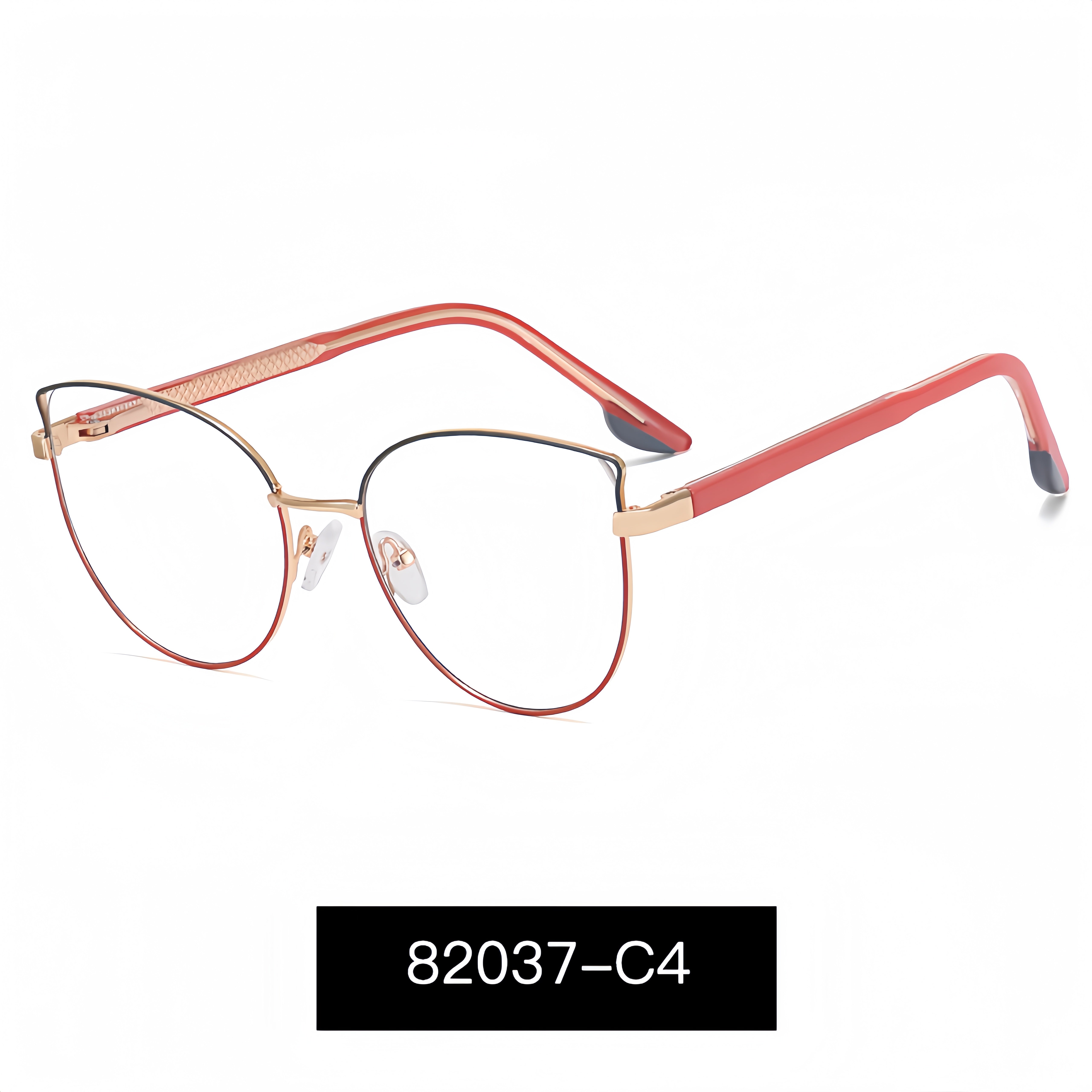 Metal Cat-Eye Prescription-Ready Optical Frames