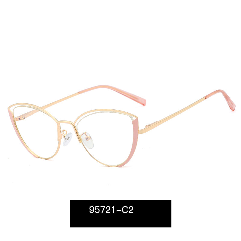 Women's Cat-Eye Metal Glasses Frames