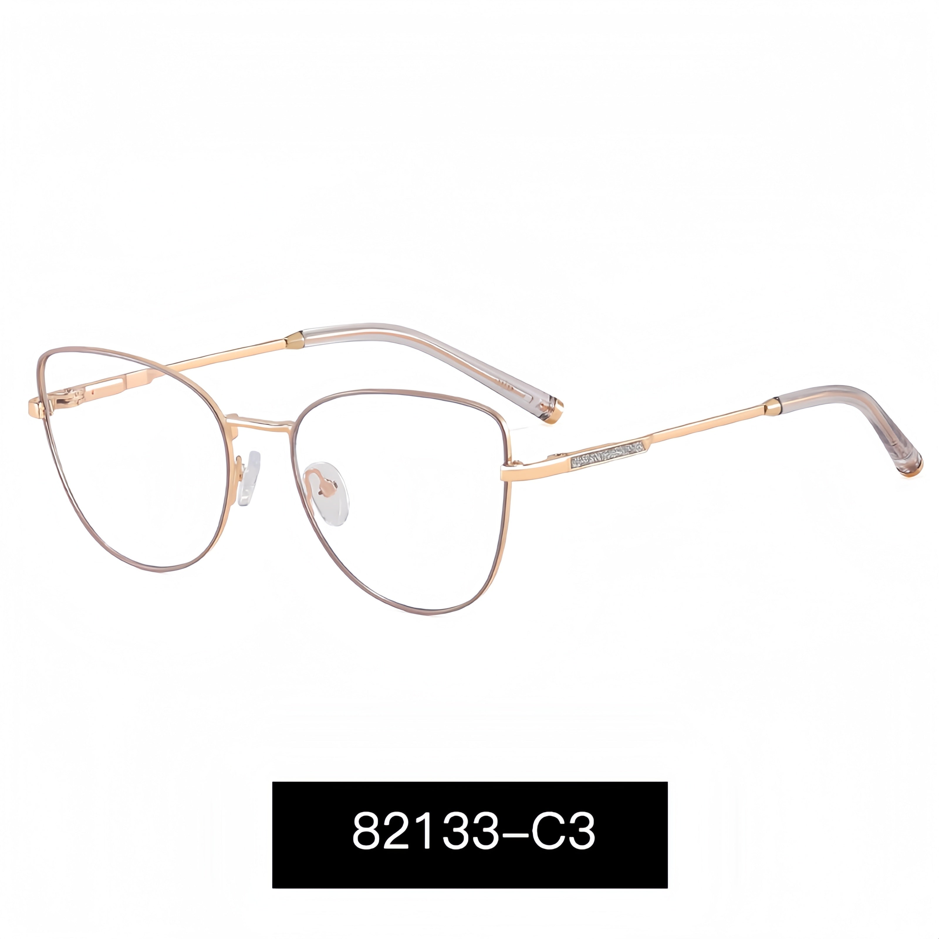 Women's Ultra-Light Metal Glasses Frames