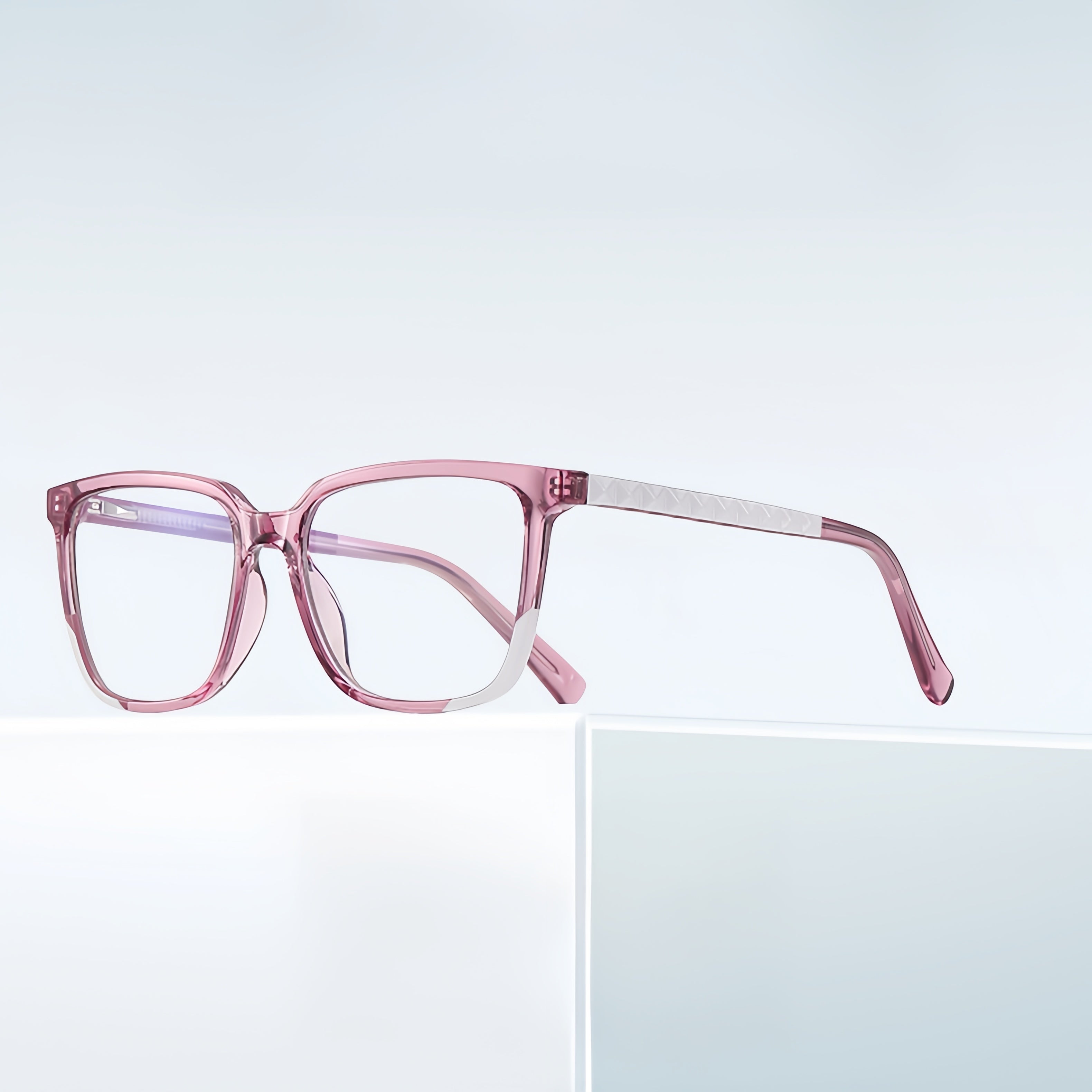 Men's TR90 Diamond-Cut Prescription Glasses Frame