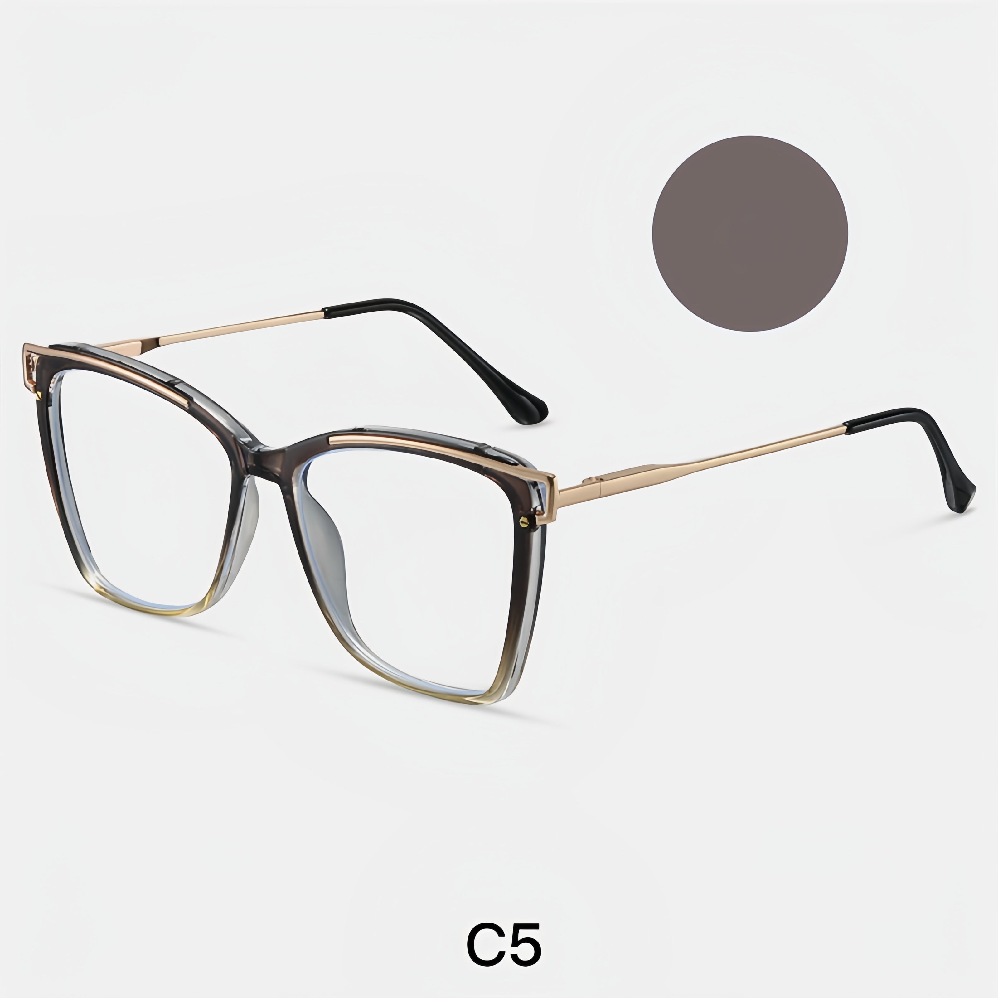 Women's TR90+ Metal Eyeglass Frame