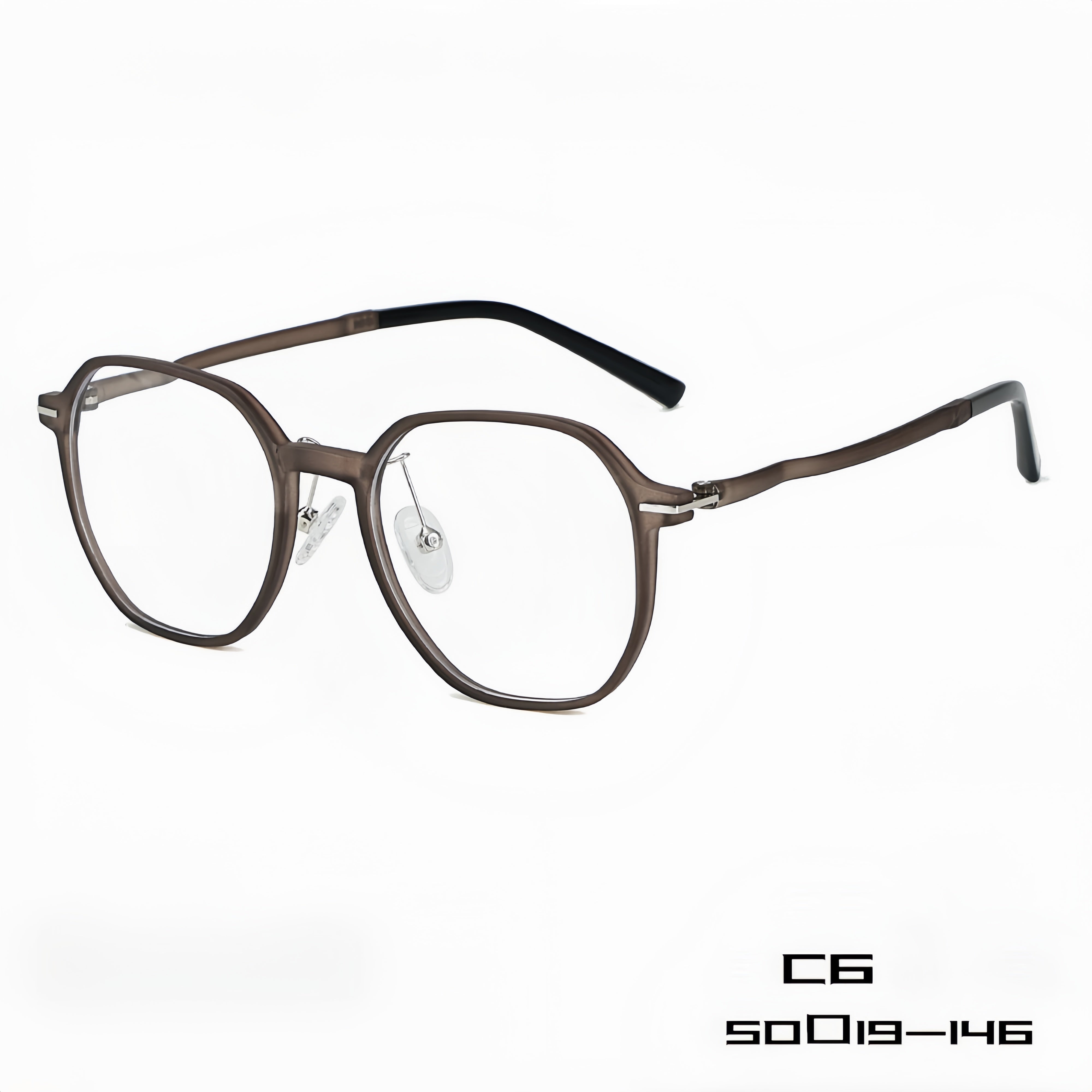 Unisex TR90 Ultra-Light Square Glasses Frame