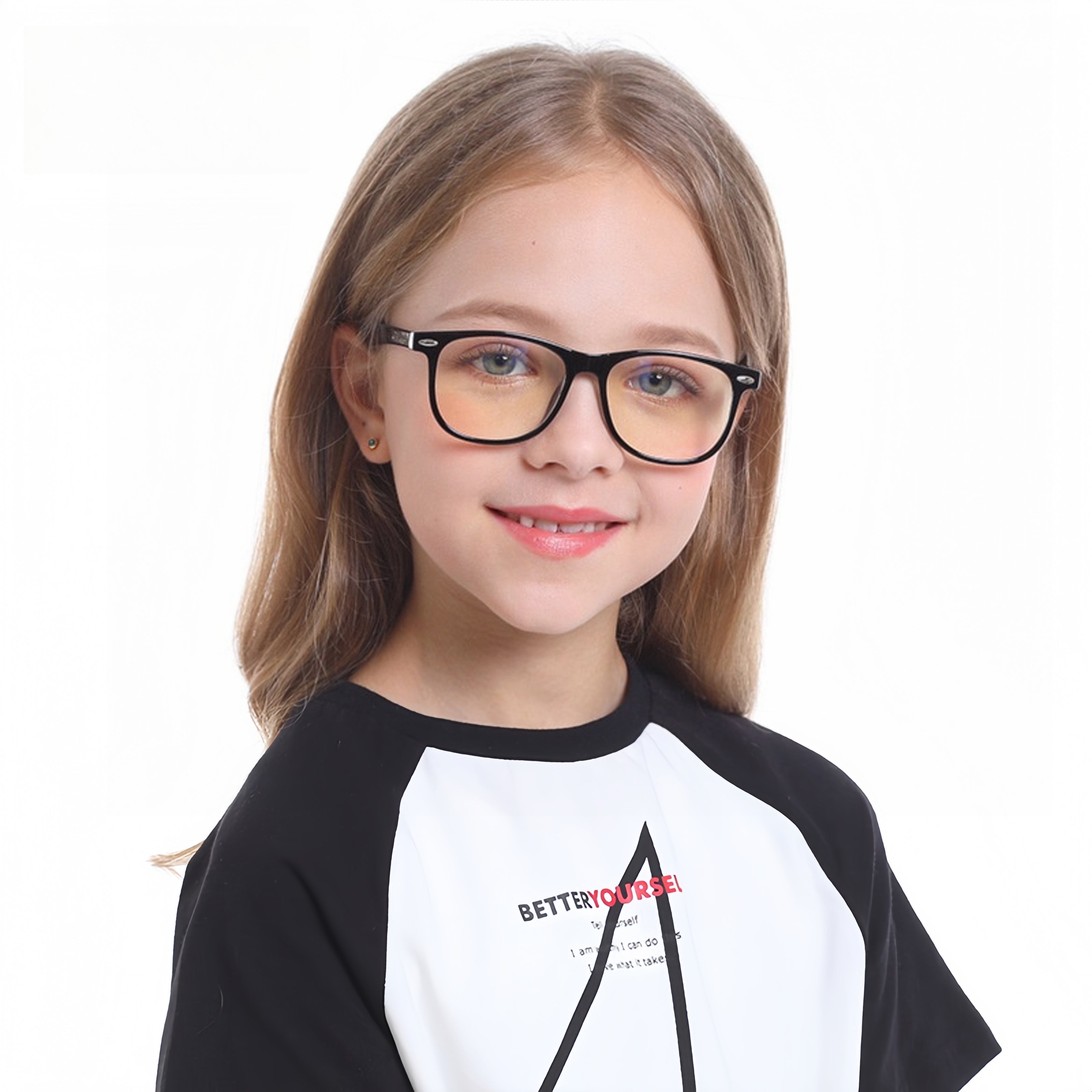 Kids' TR90 Glasses Frame with Safety & Smart Design