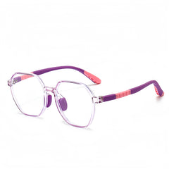Polygonal TR90 Eyeglass Frame for Students