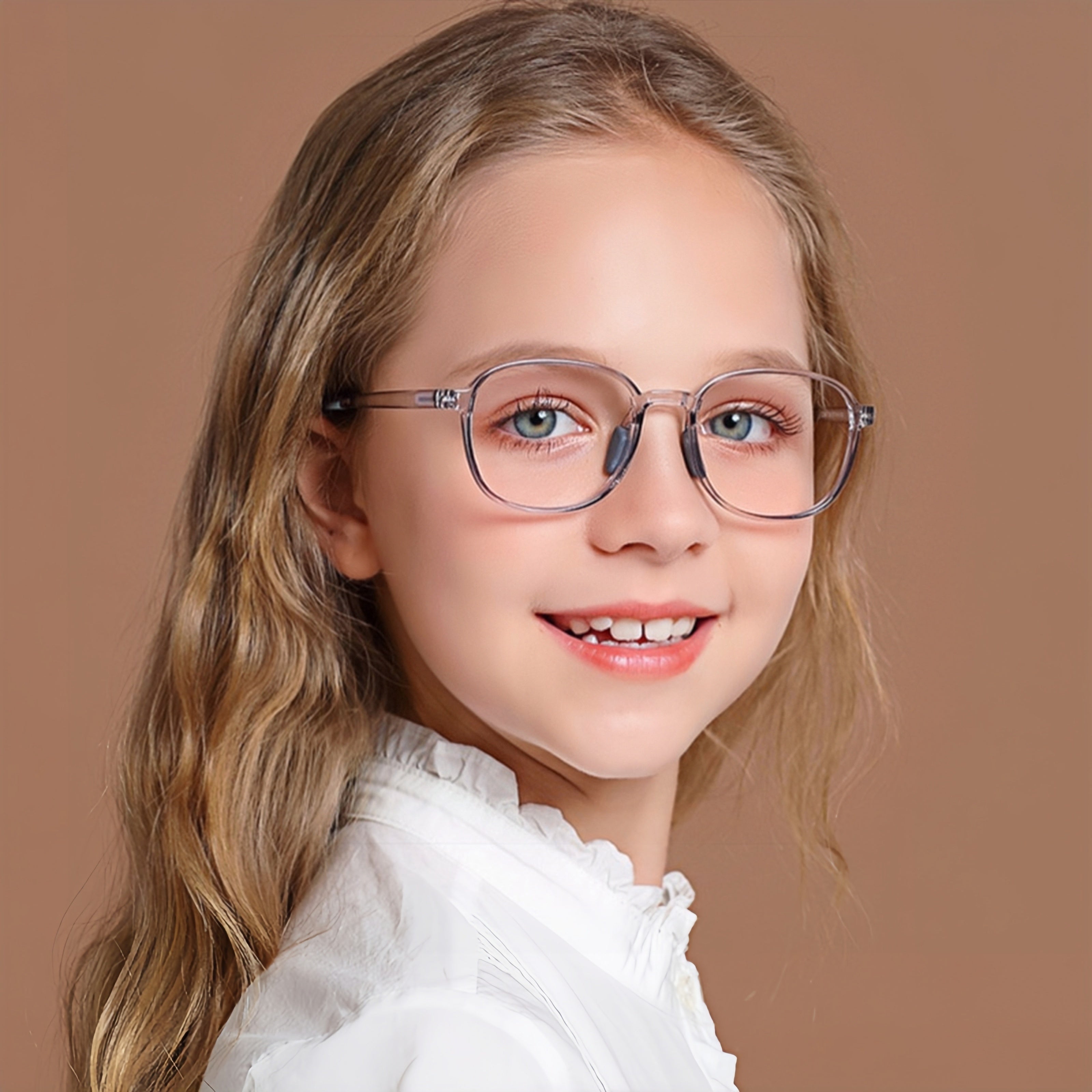 Oversized TR90 Glasses for Teens
