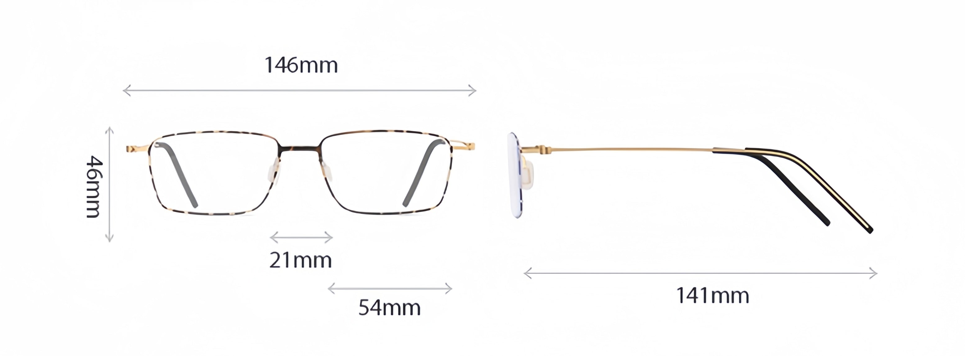 Unisex Magnetic RX Frame with Clip-On Sunglasses