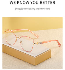 Women's Square Metal Glasses Frames