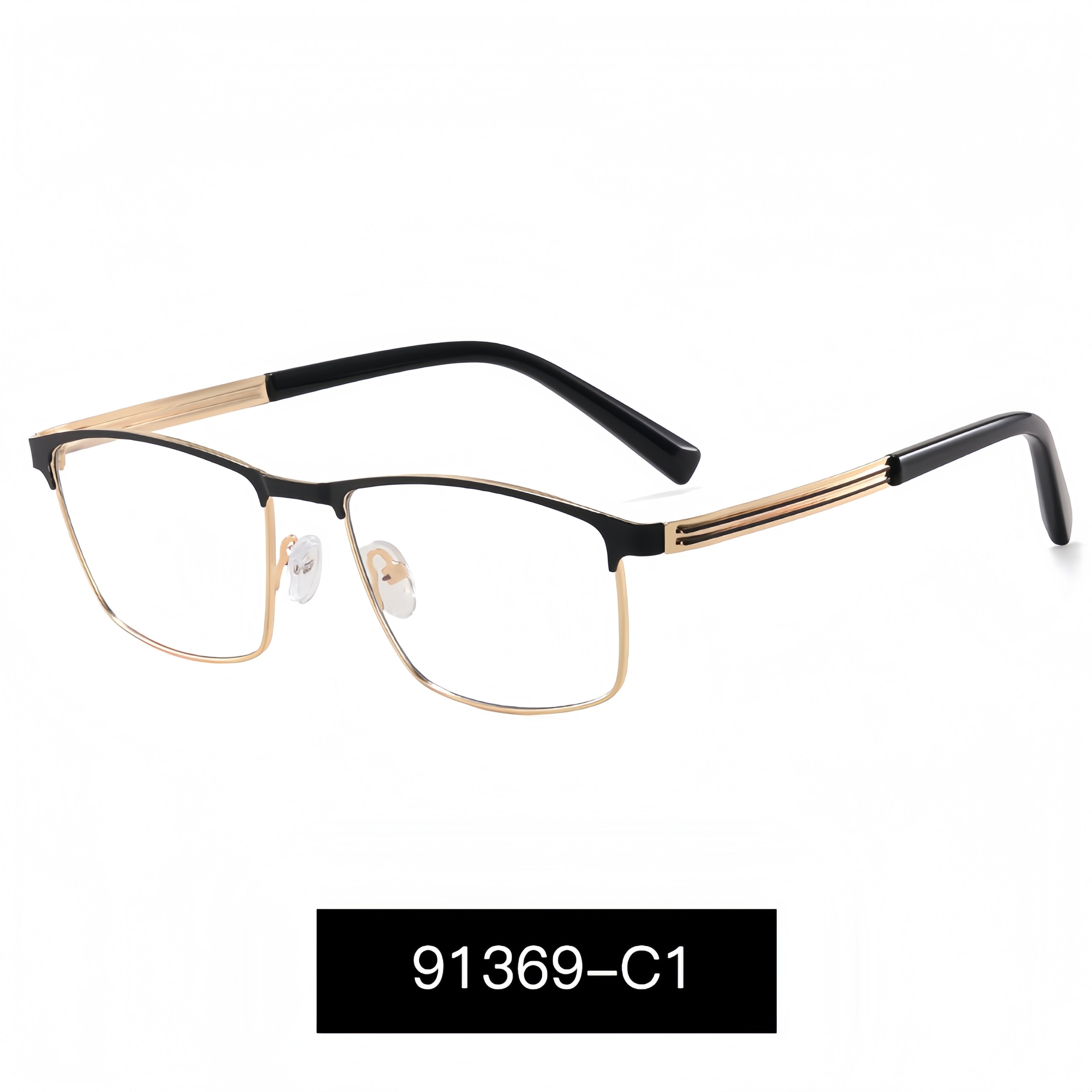 Men's metal eyeglass frames