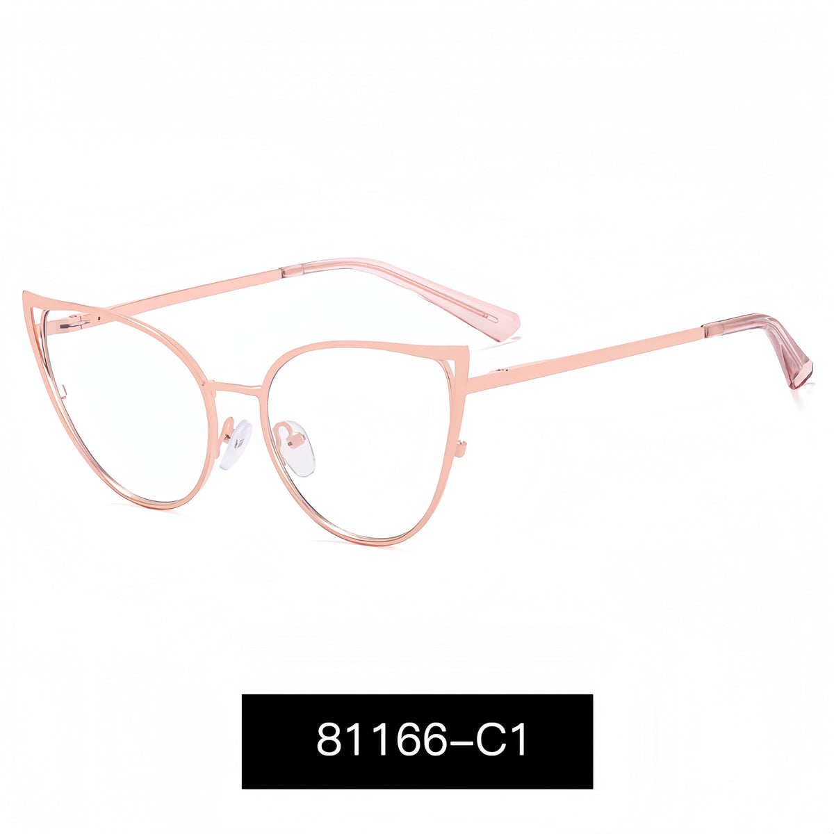 Women's casual cat eyeglass frame
