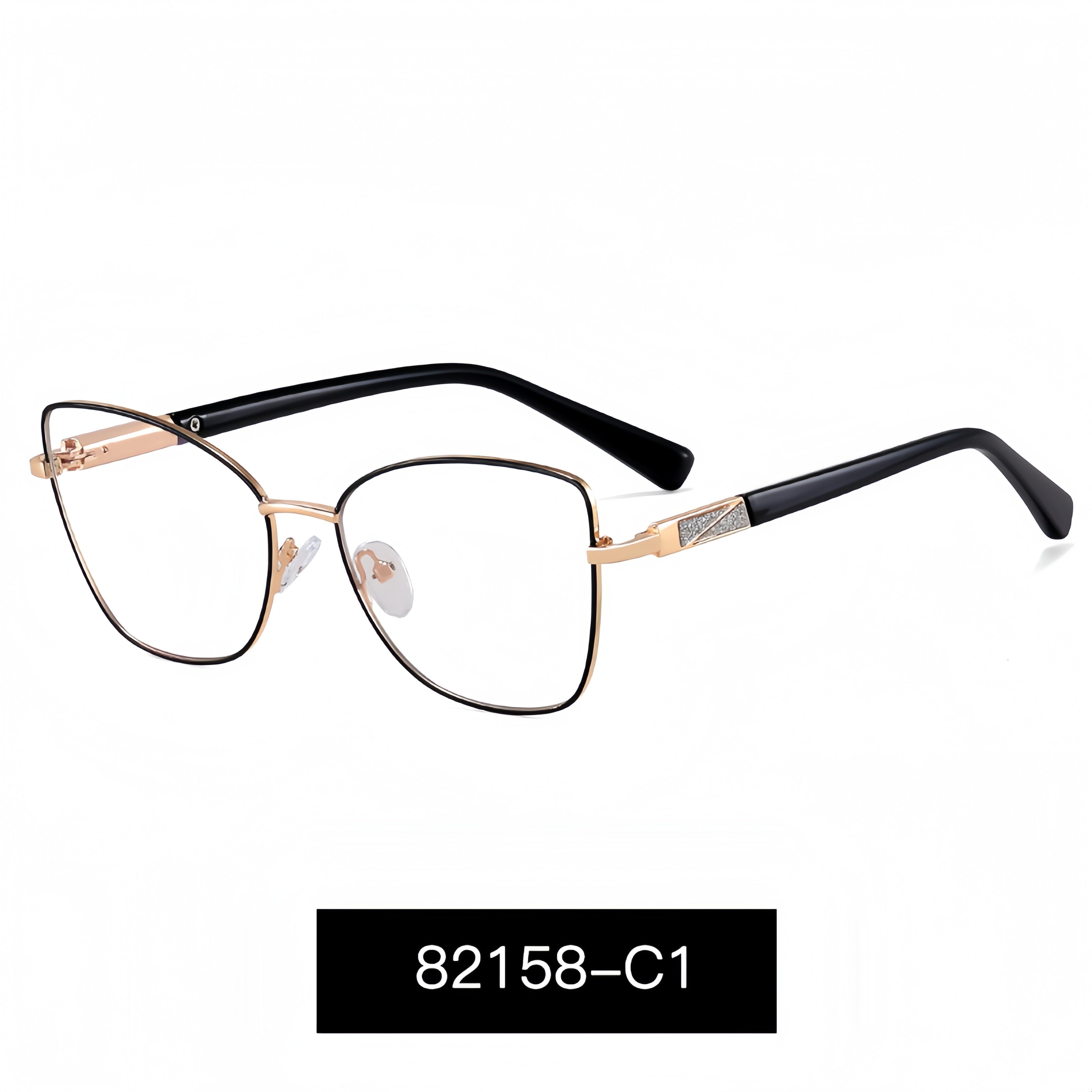 Women's Square Metal Glasses Frames