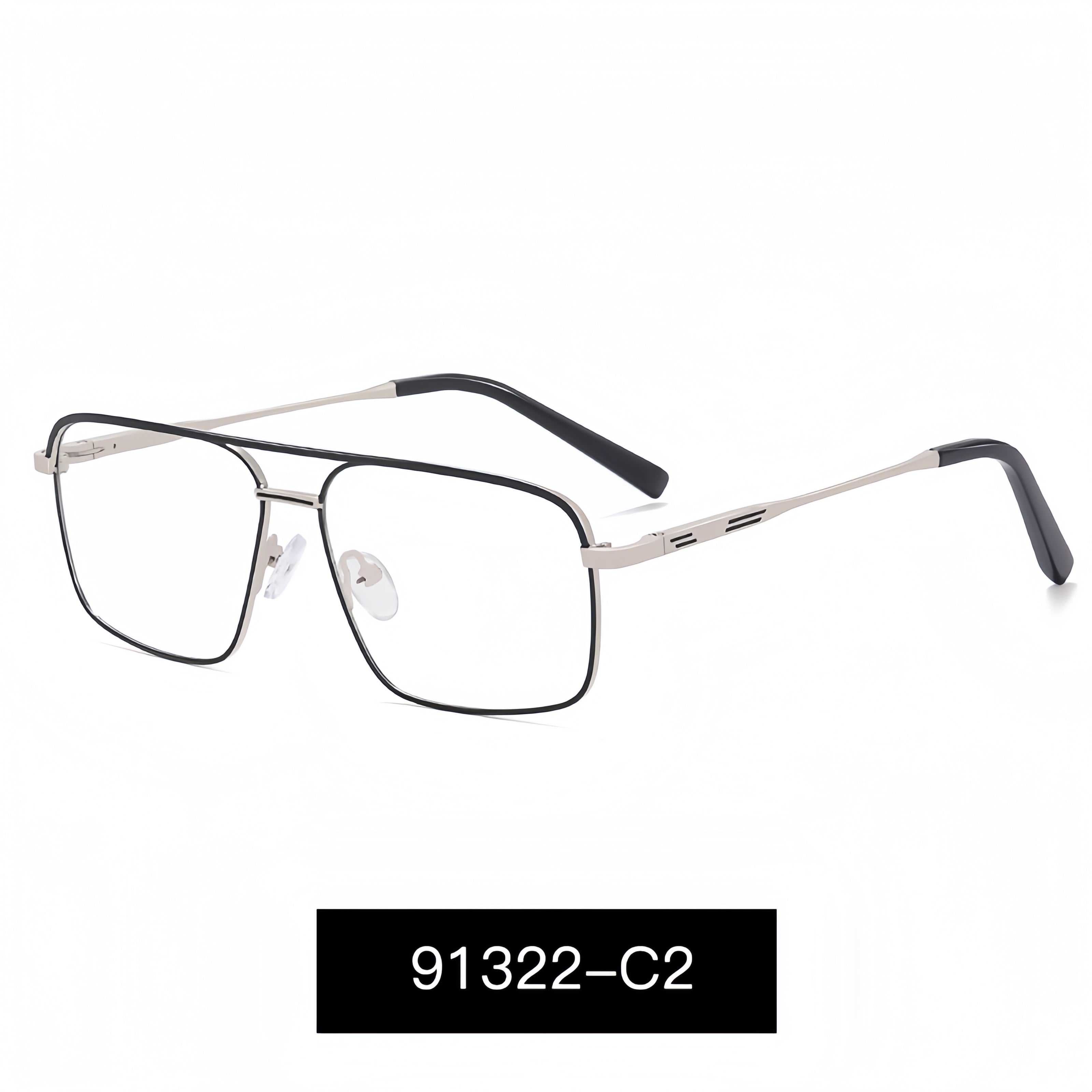 Men's Double Bridge Glasses Frames