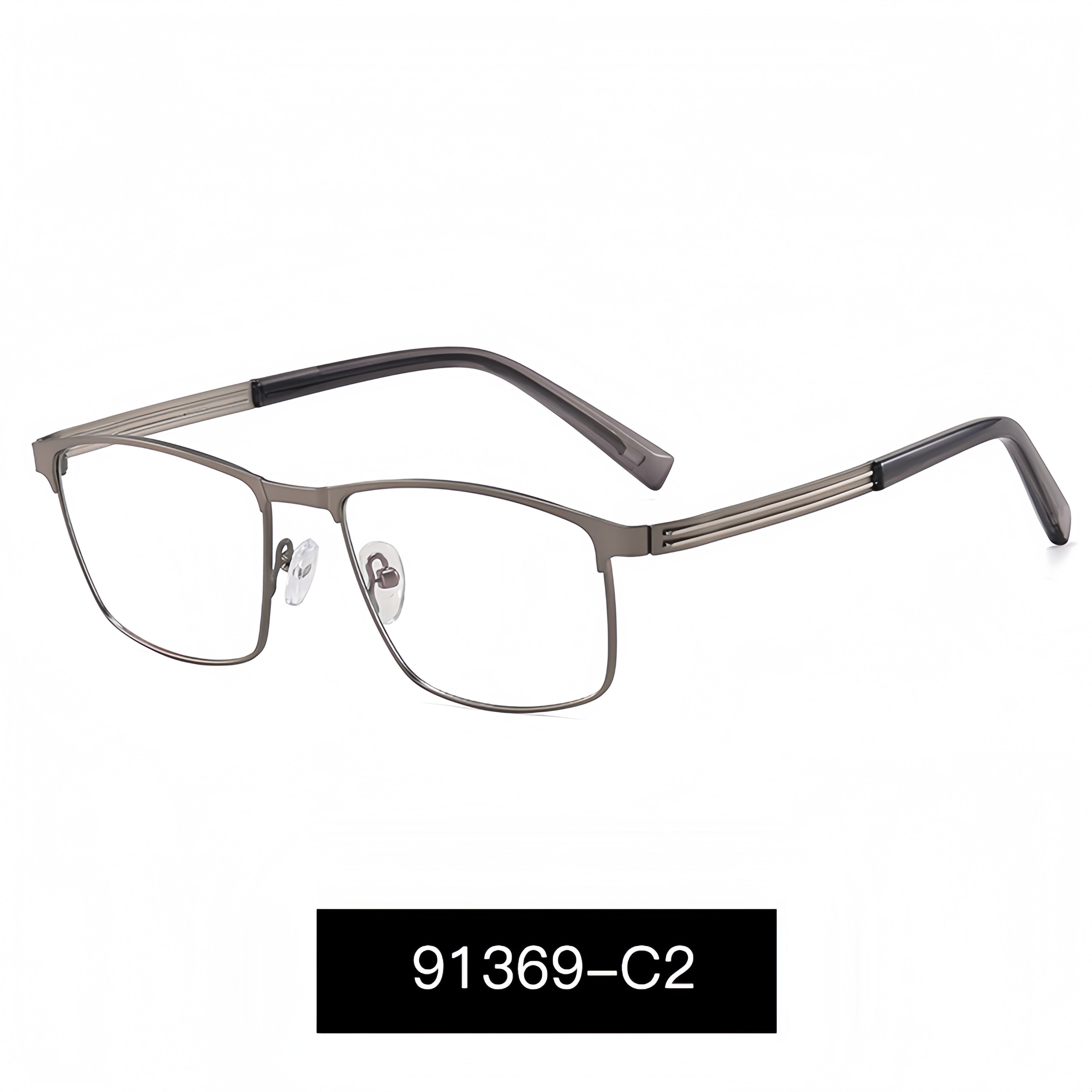Men's metal eyeglass frames